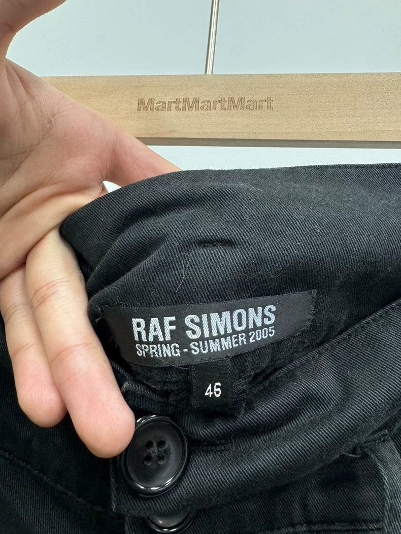 Raf Simons Raf simons Double waist snap-fit leather wide-leg trousers- Size US 30 / EU 46 - 4 Thumbnail