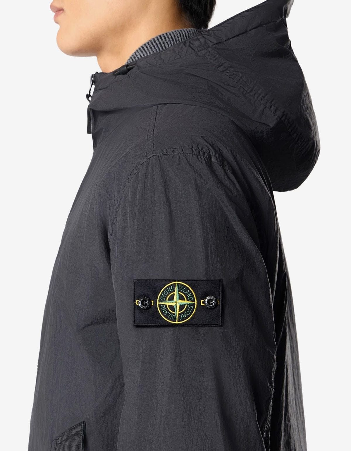 Stone Island Stone Island Black Crinkle Reps NY Anti-drop Jacket Size US S / EU 44-46 / 1 - 3 Thumbnail