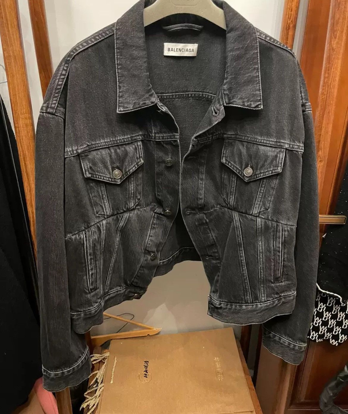 Balenciaga Balenciaga denim jacket Grailed