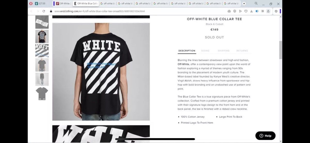 Tシャツ・カットソー Off-White Blue cotton oversize shirt 23103397_53985090_1000.jpg