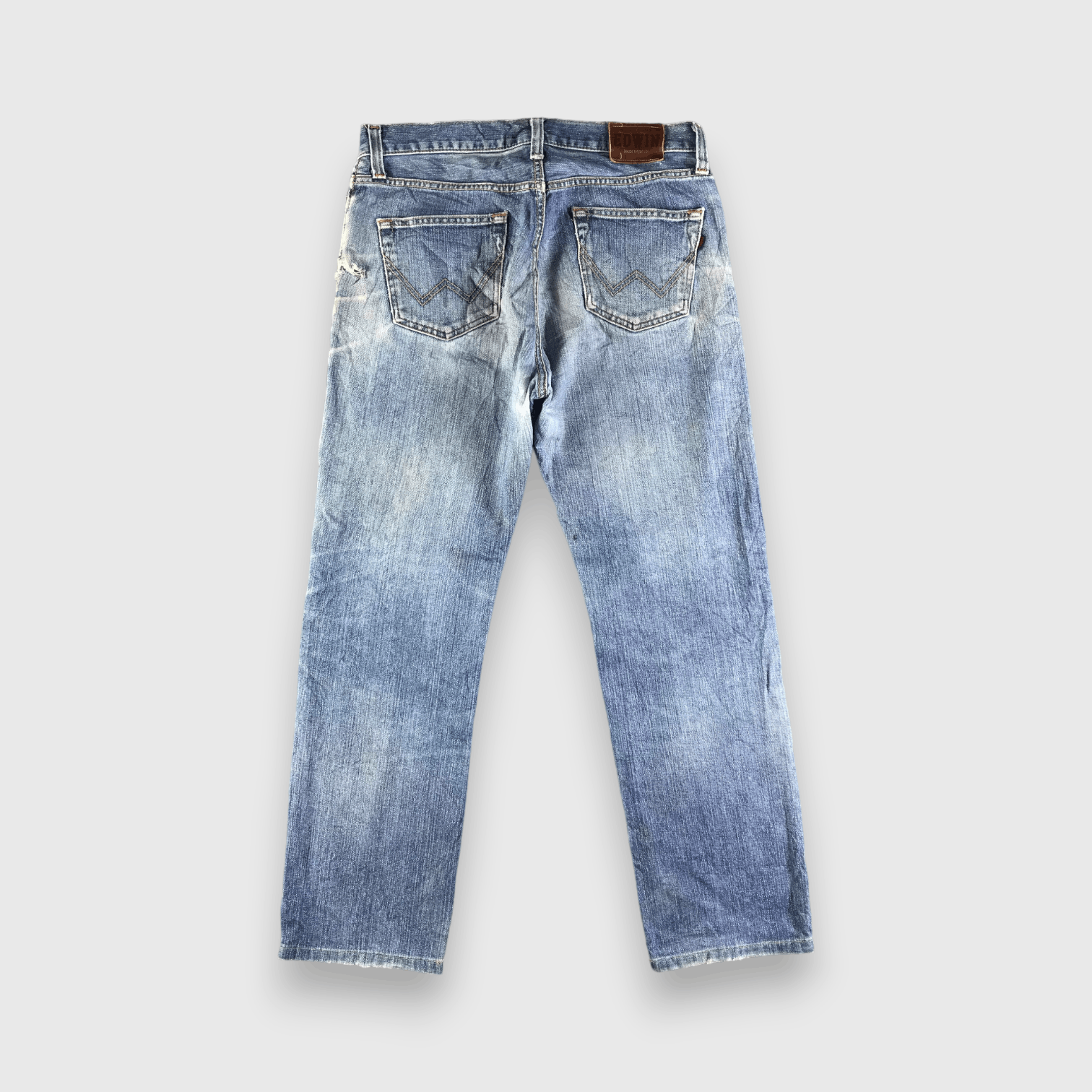 Edwin Vintage Blue Wash Edwin 403 Jeans-J3792 Size US 34 / EU 50 - 2 Thumbnail