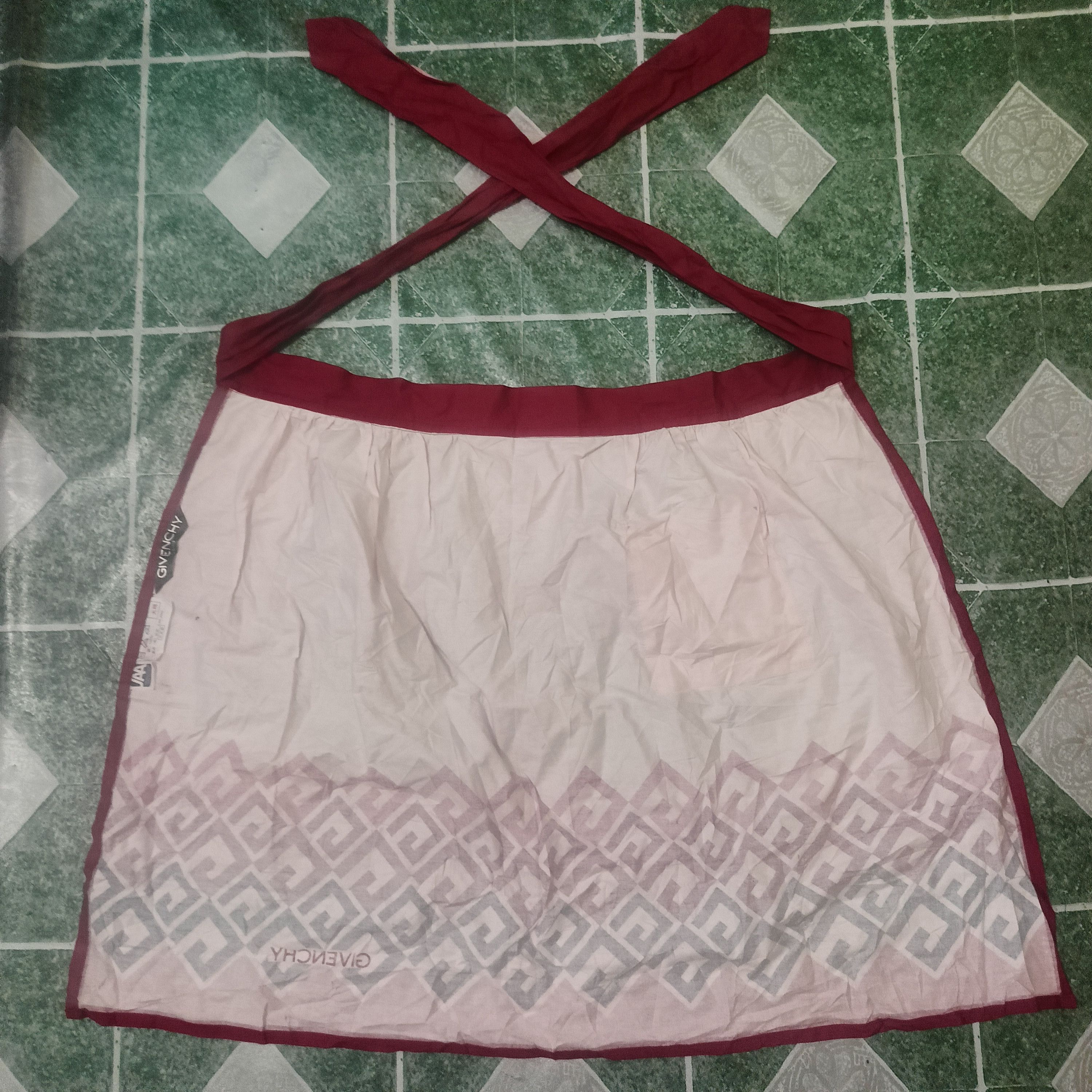 Givenchy Vtg Givenchy Tabliers Kitchen Apron Size ONE SIZE - 7 Thumbnail