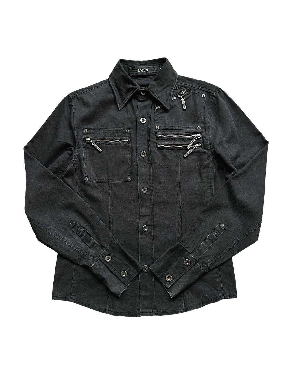 Lip Service SS06 - Lagust Anarchism multizipper shirt Size US M / EU 48-50 / 2 - 3 Thumbnail