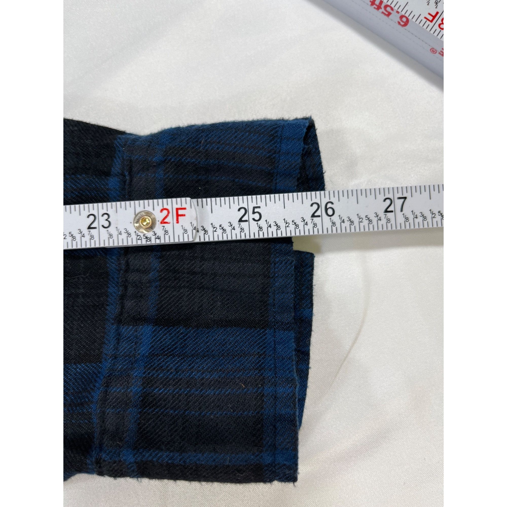 Weatherproof Weatherproof Vintage SKU 7627 Mens Blue and Black Shirt Butt Size US XL / EU 56 / 4 - 8 Thumbnail