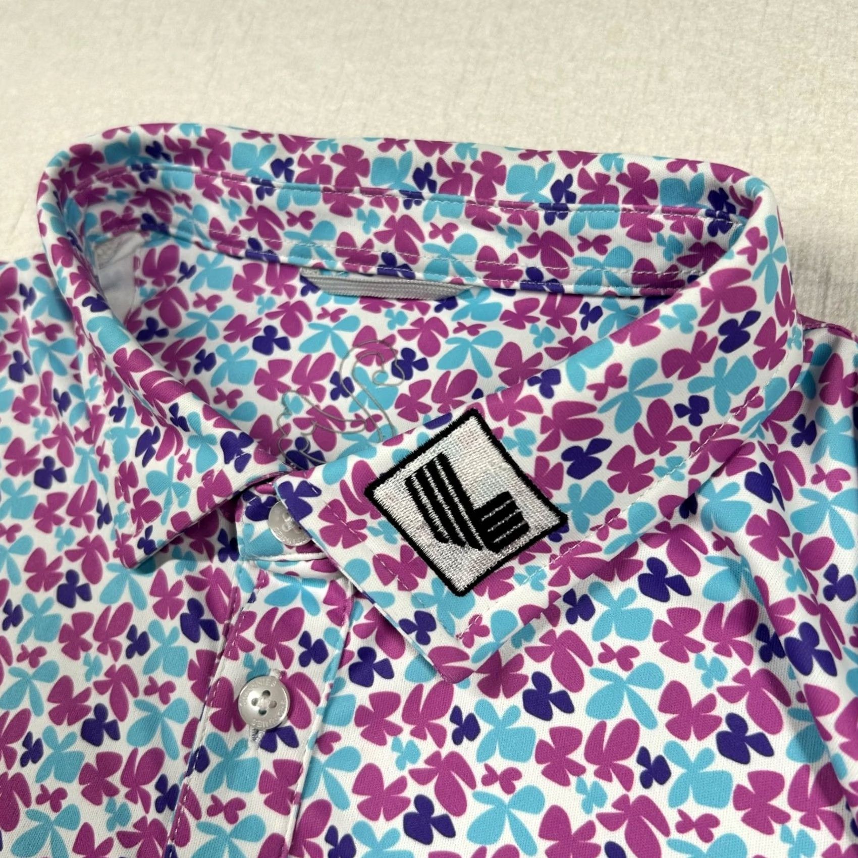 Vintage Swannies Shirt Mens M Polo LIV Golf RangeGoats Floral Bubba Watson Size US M / EU 48-50 / 2 - 4 Thumbnail