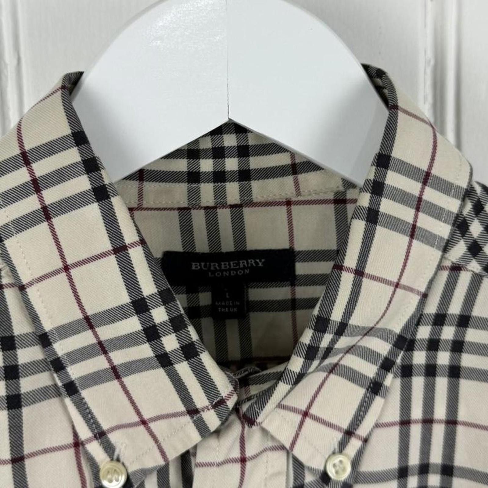 Burberry Vintage Burberry House Check Shirt LS Size US L / EU 52-54 / 3 - 3 Thumbnail