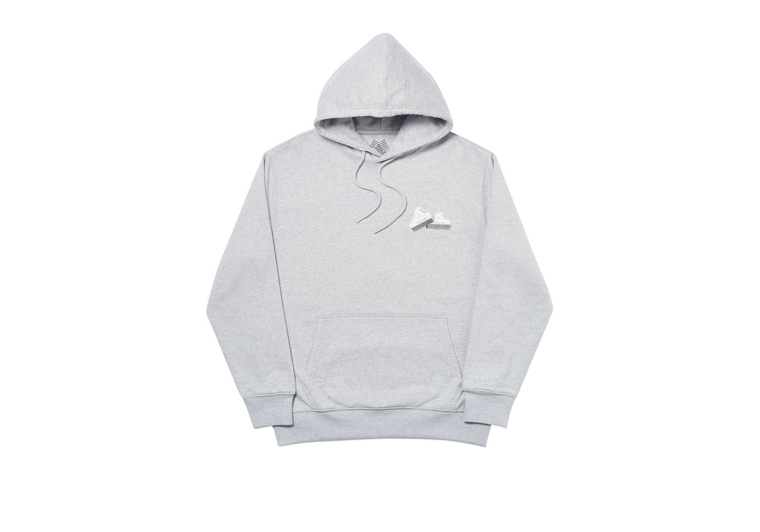 Palace 💚 2020 Palace Tri-Gaine Hoodie Grey Marl Medium NEW Size US M / EU 48-50 / 2 - 2 Thumbnail