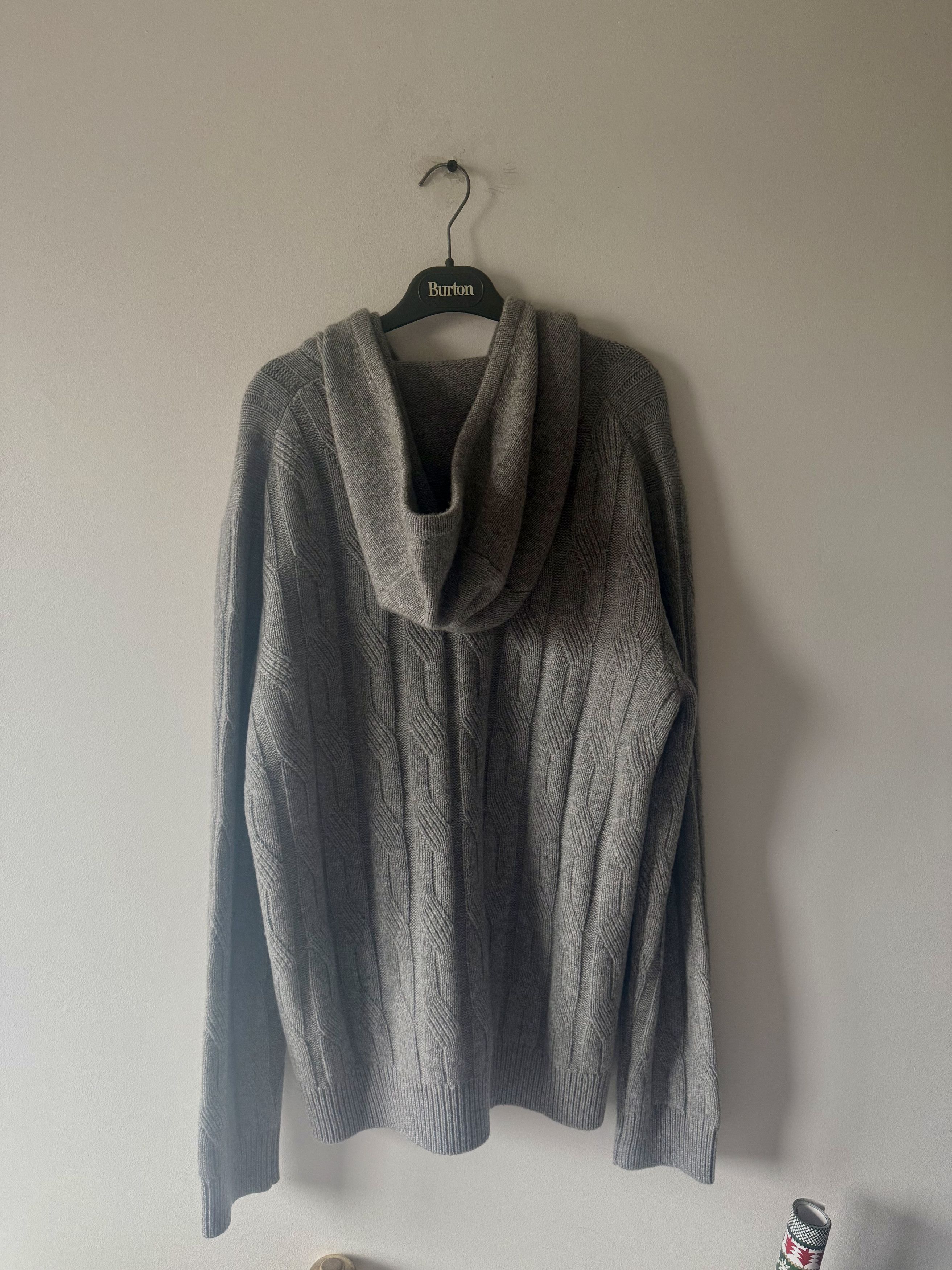 Other Knitted Cashmere Zipped Hoodie Size US L / EU 52-54 / 3 - 7 Thumbnail
