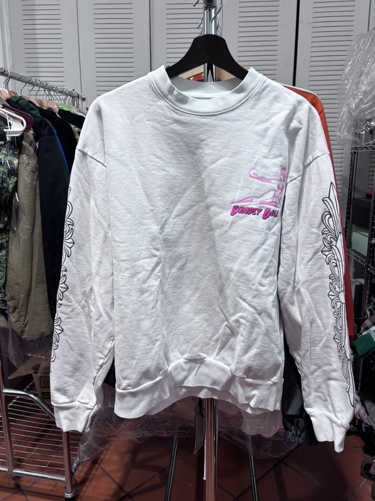 Chrome Hearts Deadly Doll Crewneck | Grailed