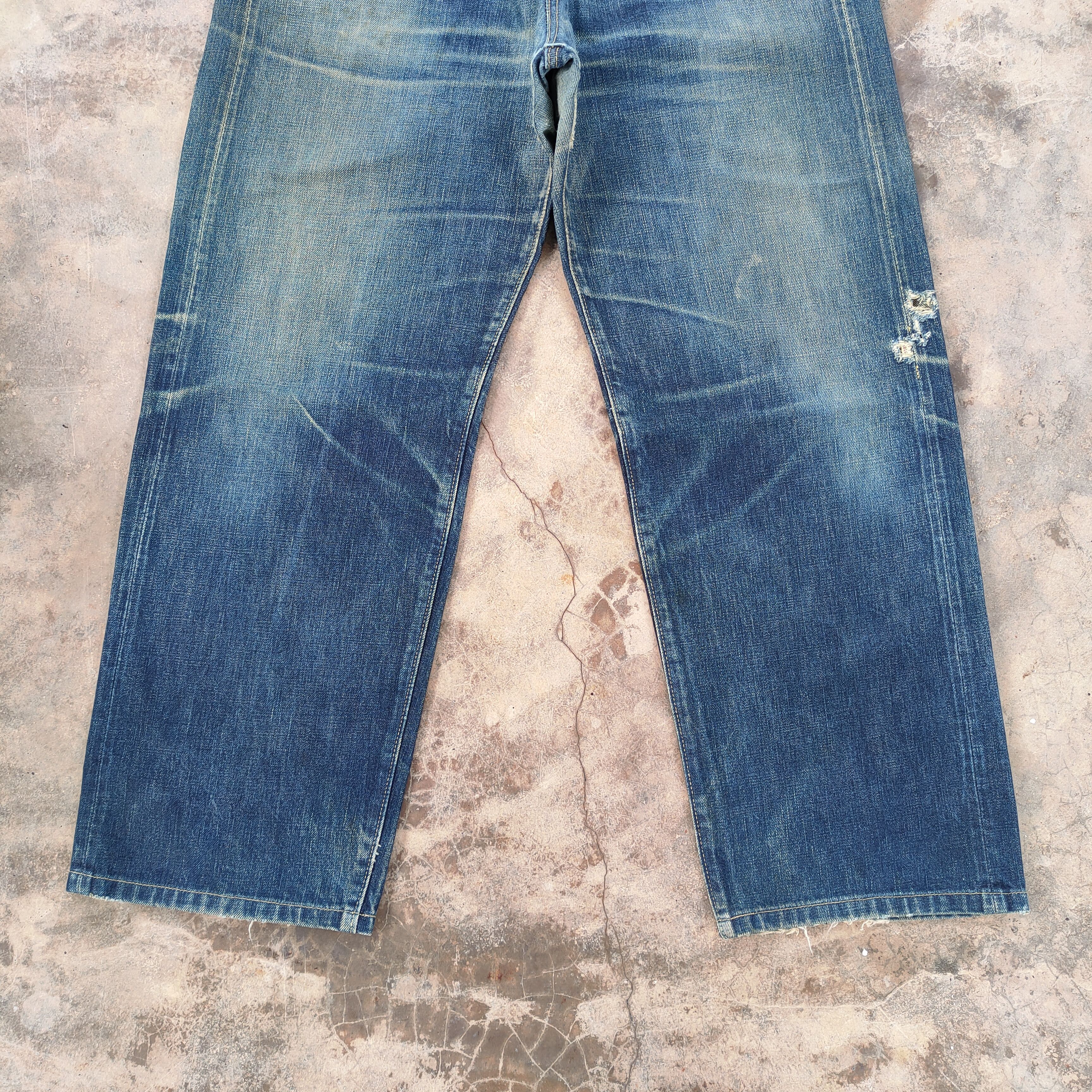ABAHOUSE VINTAGE ABAHOUSE RUSTY SELVEGE FADED JEANS DENIM PANTS Size US 36 / EU 52 - 5 Thumbnail