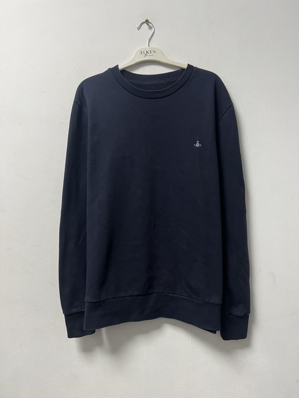Vivienne Westwood Vintage Vivienne Westwood Sweatshirt Orb Logo Basic Pullover Size US XL / EU 56 / 4 - 1 Thumbnail