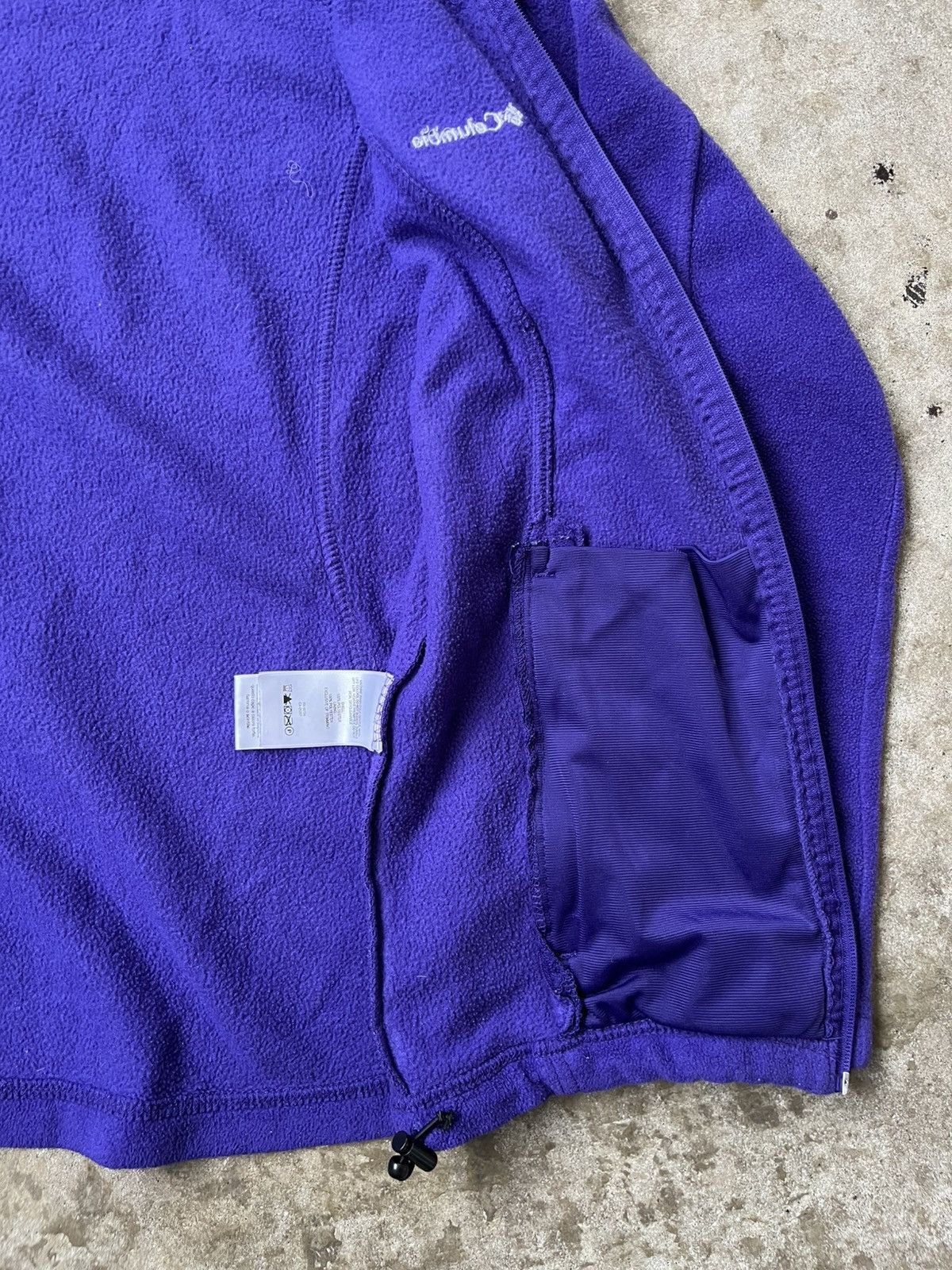 Columbia Purple Columbia Fleece Zip-Up Size M / US 6-8 / IT 42-44 - 8 Thumbnail