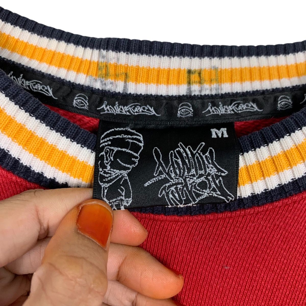 Japanese Brand FUNKY FRESH Style Embroidered Crewneck Sweatshirt #3628-C166 Size US M / EU 48-50 / 2 - 11 Thumbnail