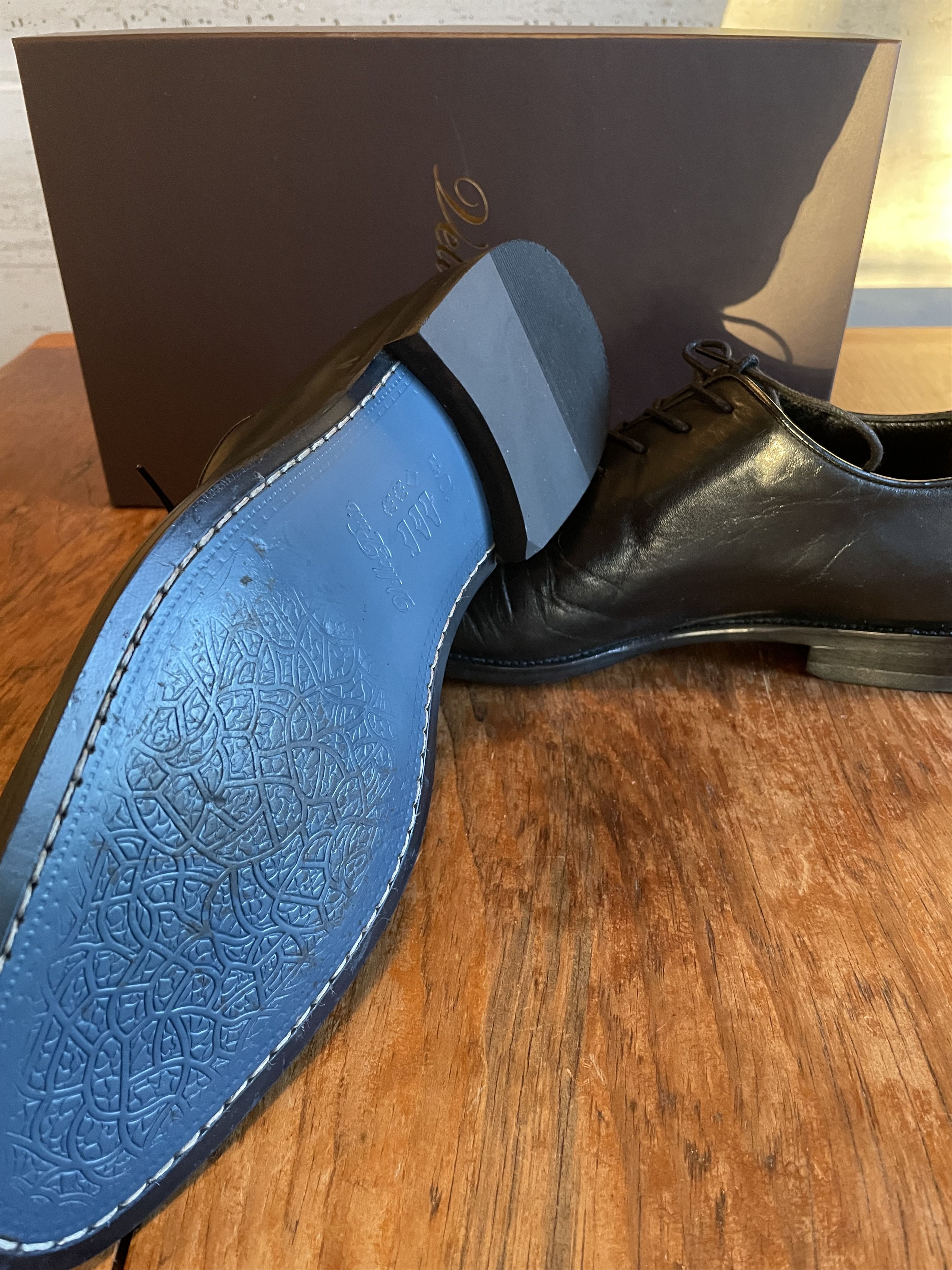 Other VellaPais Pile Oxford, Black Leather, Men's 10.5 Size US 10.5 / EU 43-44 - 5 Thumbnail