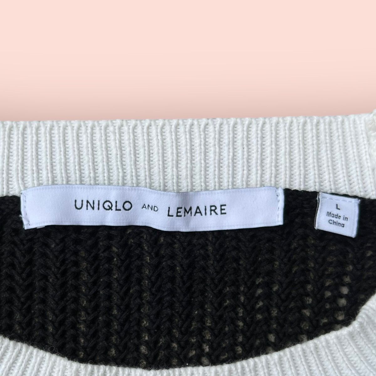 Christophe Lemaire × Lemaire × Uniqlo RARE UNIQLO X LEMAIRE PULLOVER LS MESH KNITWEAR SWEATER Size US L / EU 52-54 / 3 - 14 Thumbnail