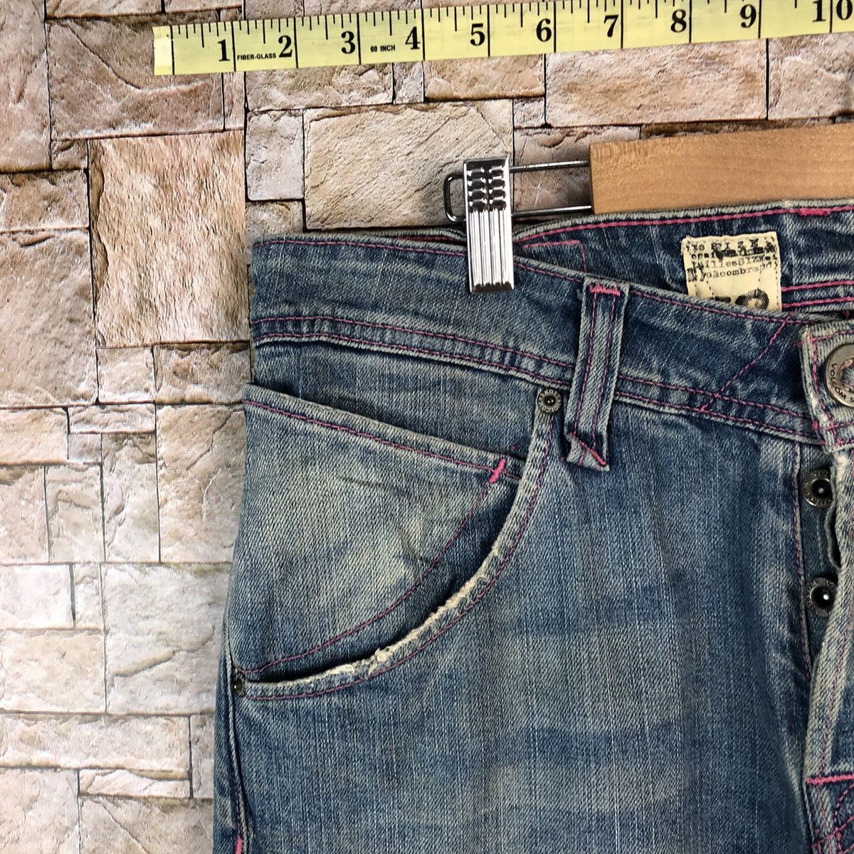Volcom Volcom vintage skate Blue faded Denim Pants #A1169 Size US 33 - 7 Thumbnail
