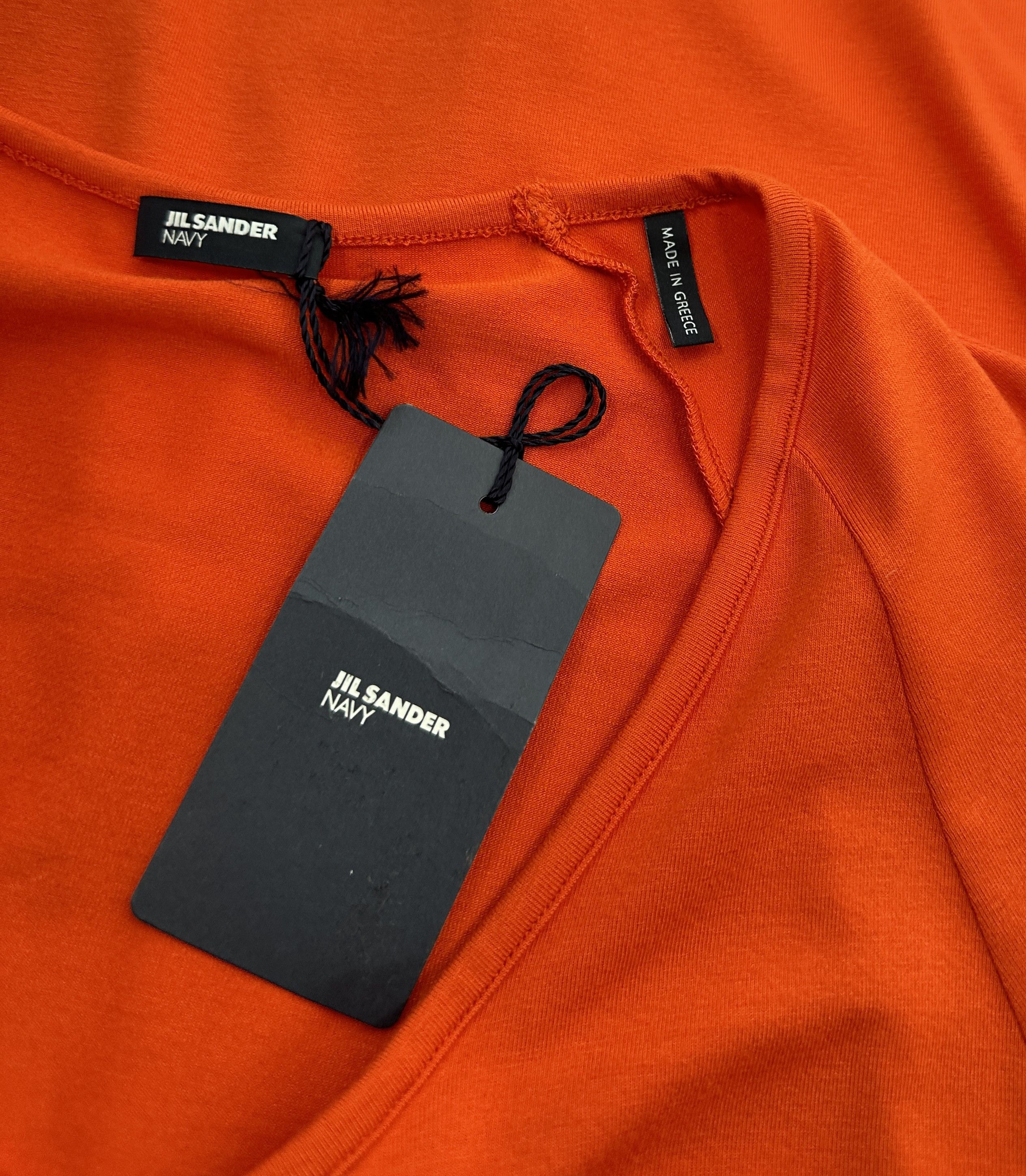 Jil Sander Orange Top T-shirt Size XS / US 0-2 / IT 36-38 - 3 Thumbnail