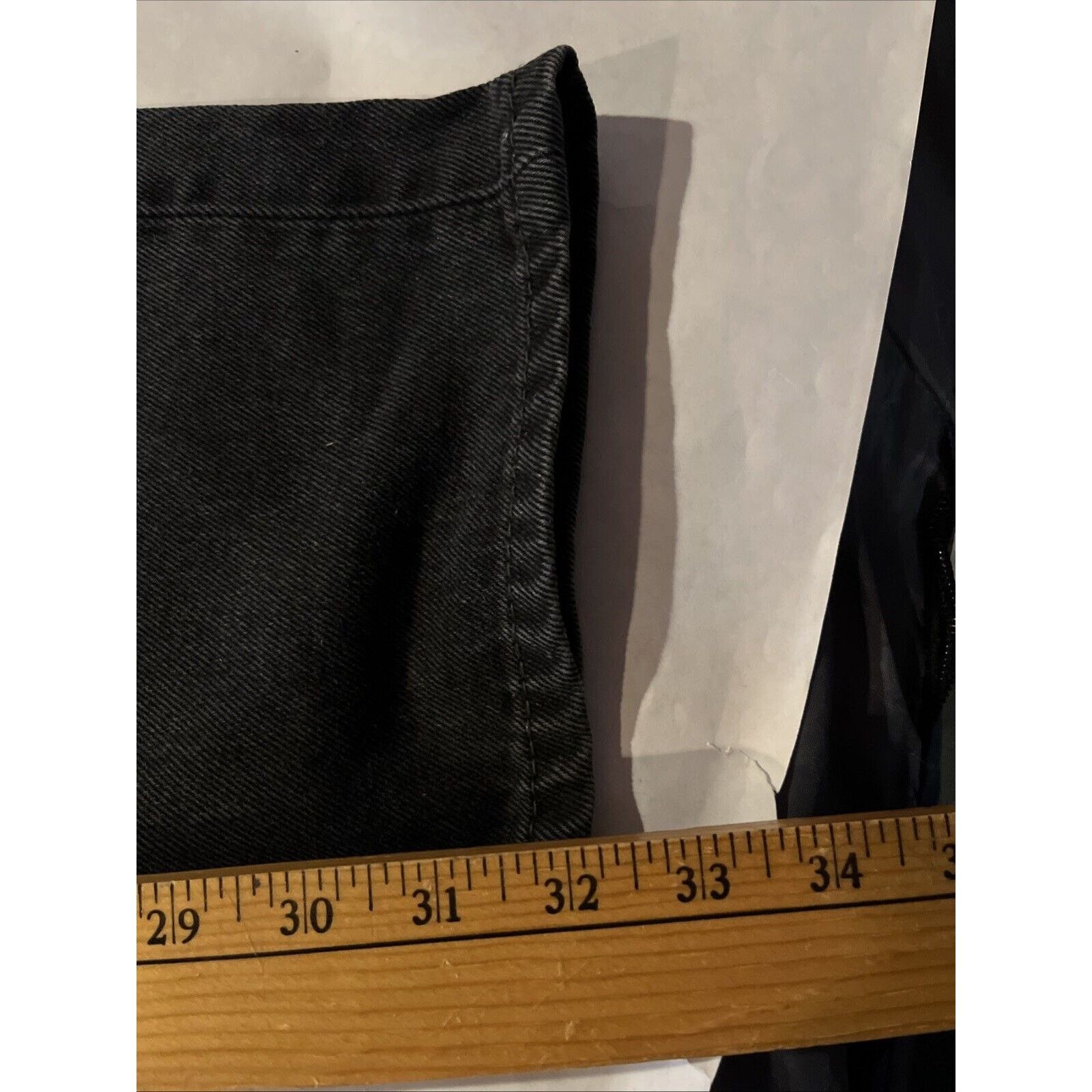 Levi's Levi’s 505 Jeans Men’s 34x32 Regular Straight Denim Black Size US 34 / EU 50 - 8 Thumbnail