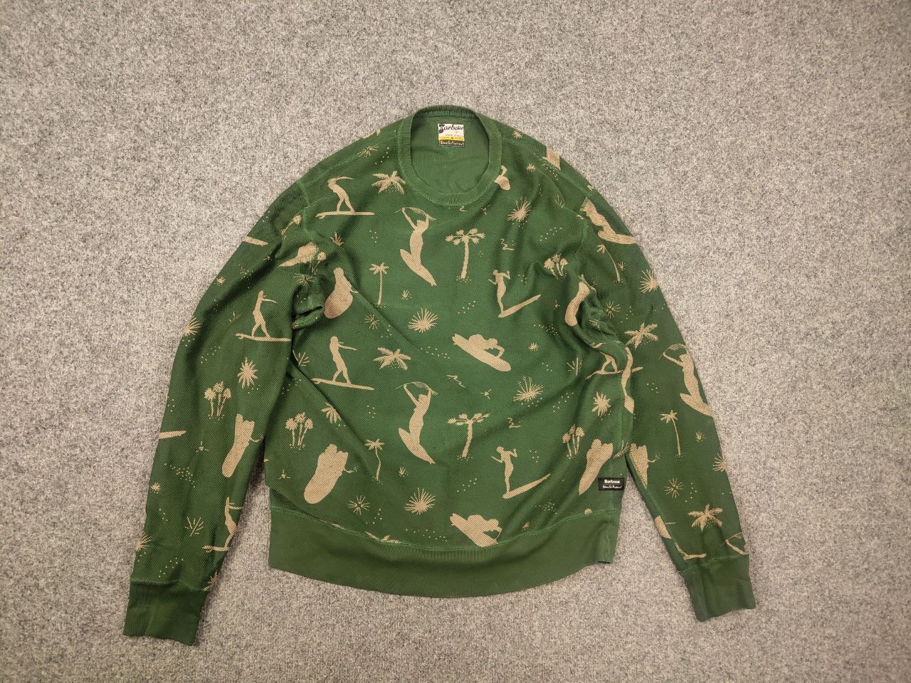 Barbour Barbour South Shields Deus Ex Machina reversible sweatshirt Size US L / EU 52-54 / 3 - 10 Thumbnail