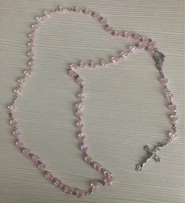 Jewelry × Other Saint Benedict Rosary Necklace Chain Catholic Church Jesus Size ONE SIZE - 2 Thumbnail