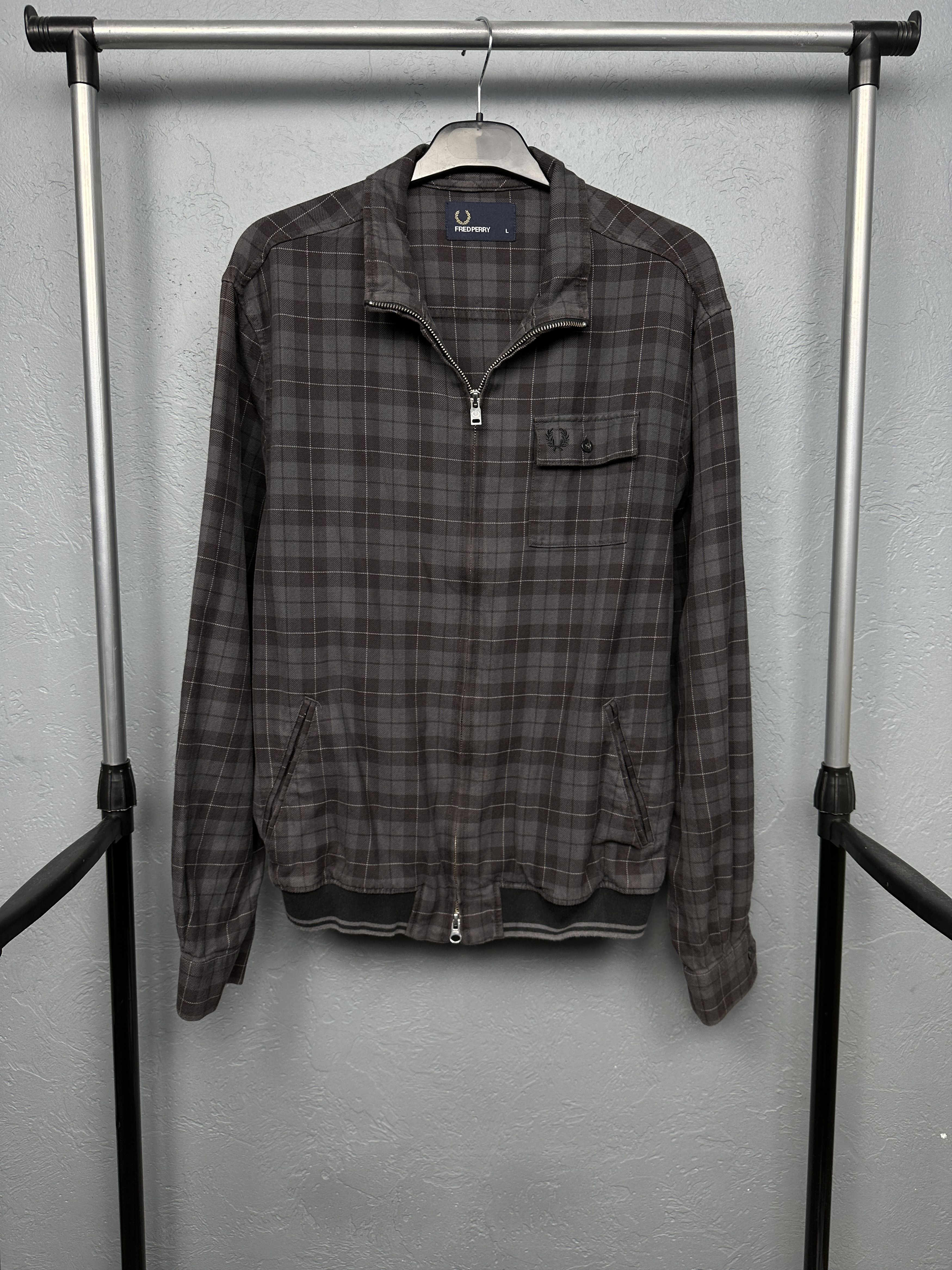 Fred Perry Fred Perry Vintage Mens Plaid Jacket Size US L / EU 52-54 / 3 - 1 Thumbnail