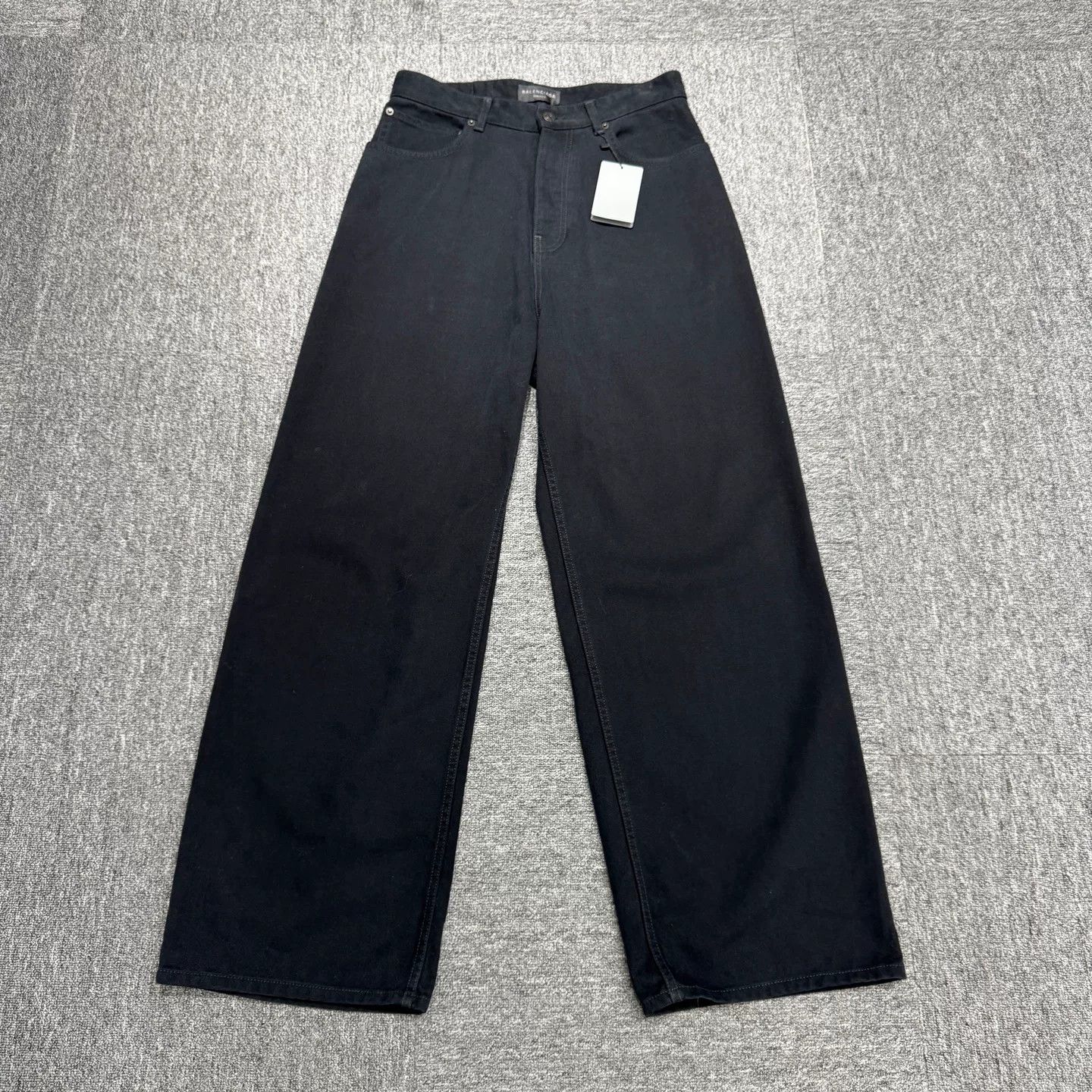 Balenciaga Balenciaga Wide-Leg Jeans Size 32" / US 10 / IT 46 - 1 Thumbnail