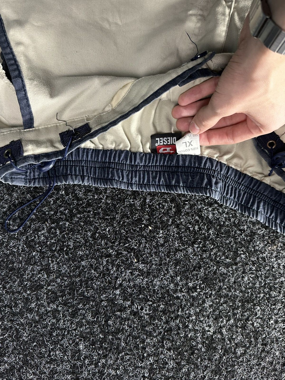 Diesel × Japanese Brand × Vintage 🚨 DIESEL VINTAGE BUTLEG CARGO SHORTS Y2K avant garde Size US 37 - 5 Thumbnail
