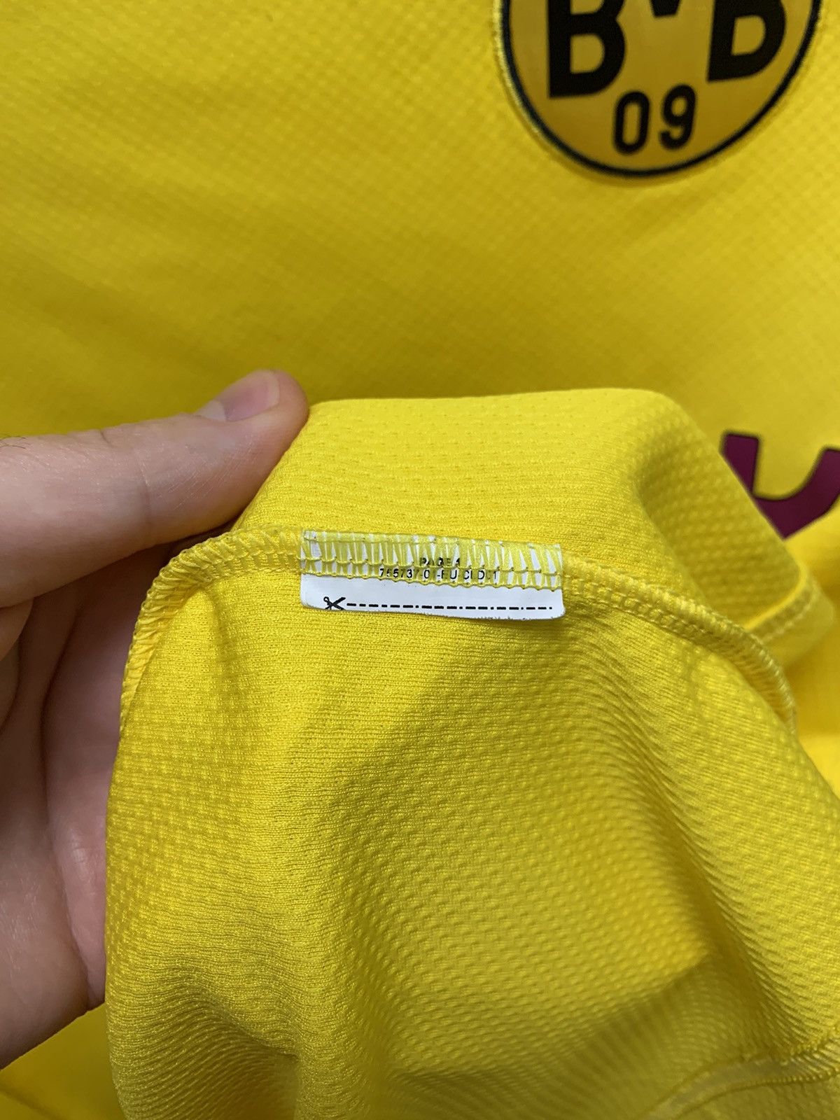 Puma Borrusia Dortmund BVB soccer jersey Xl sz Econik Opel Puma Size US XL / EU 56 / 4 - 9 Thumbnail