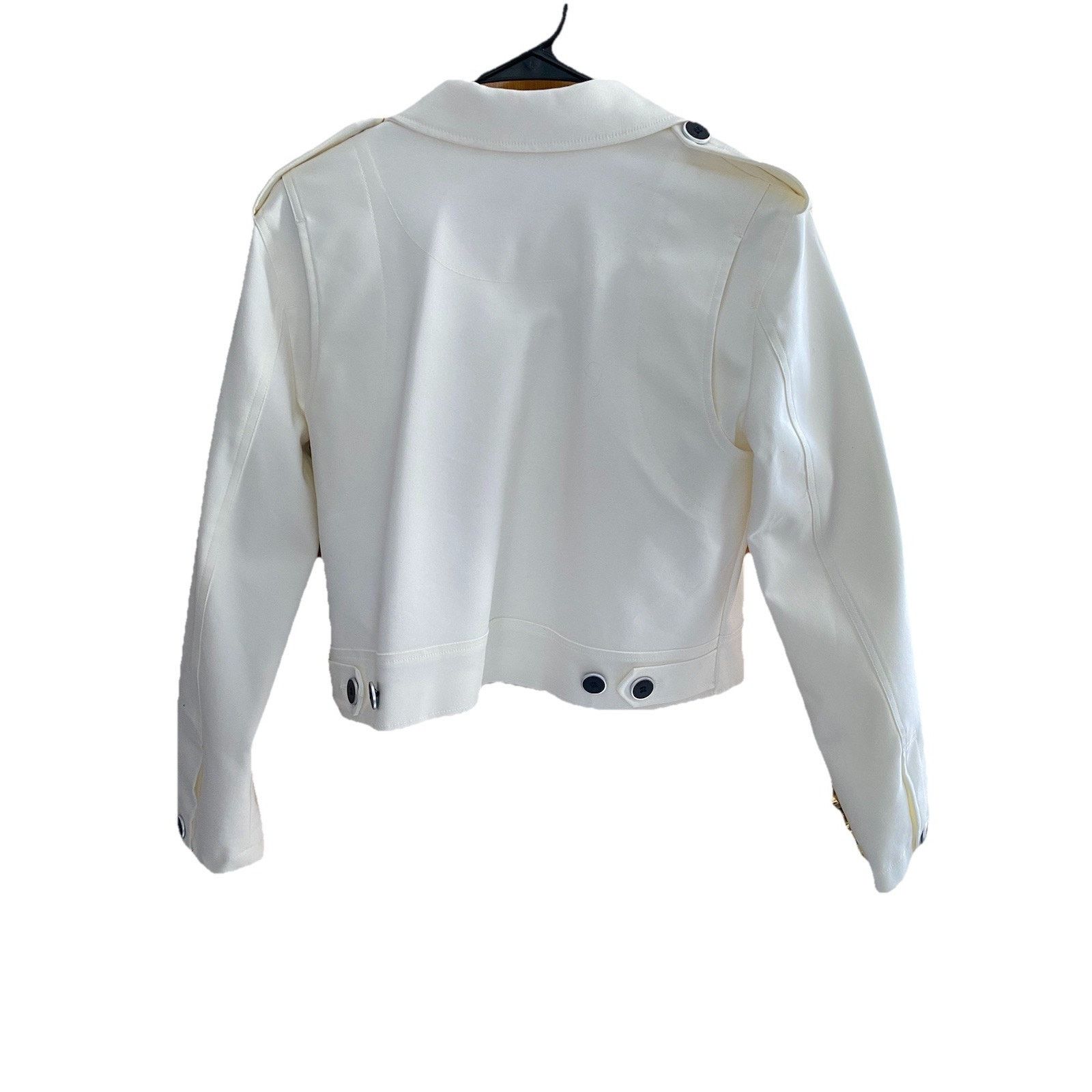 Donna Karan Donna Karan NY short lined white jacket Size XS / US 0-2 / IT 36-38 - 2 Thumbnail