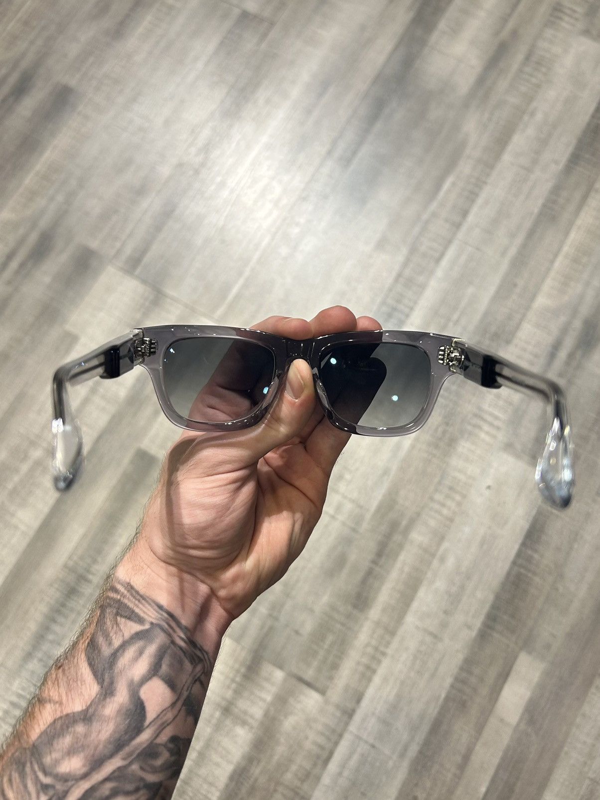 Chrome Hearts Chrome Hearts ‘Dick Fitzener’ Sunglasses Size ONE SIZE - 7 Thumbnail