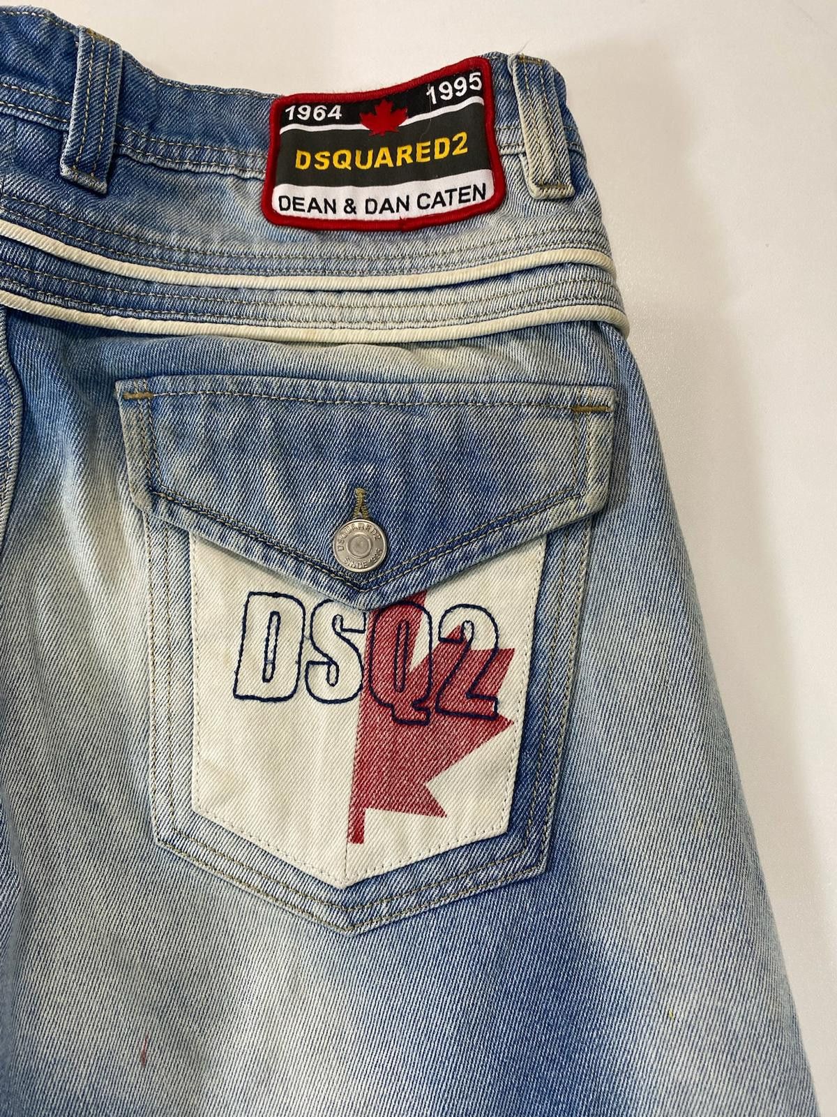 Dsquared2 DSquared2 Distressed Blue Denim Jeans 32 Size US 32 / EU 48 - 8 Thumbnail