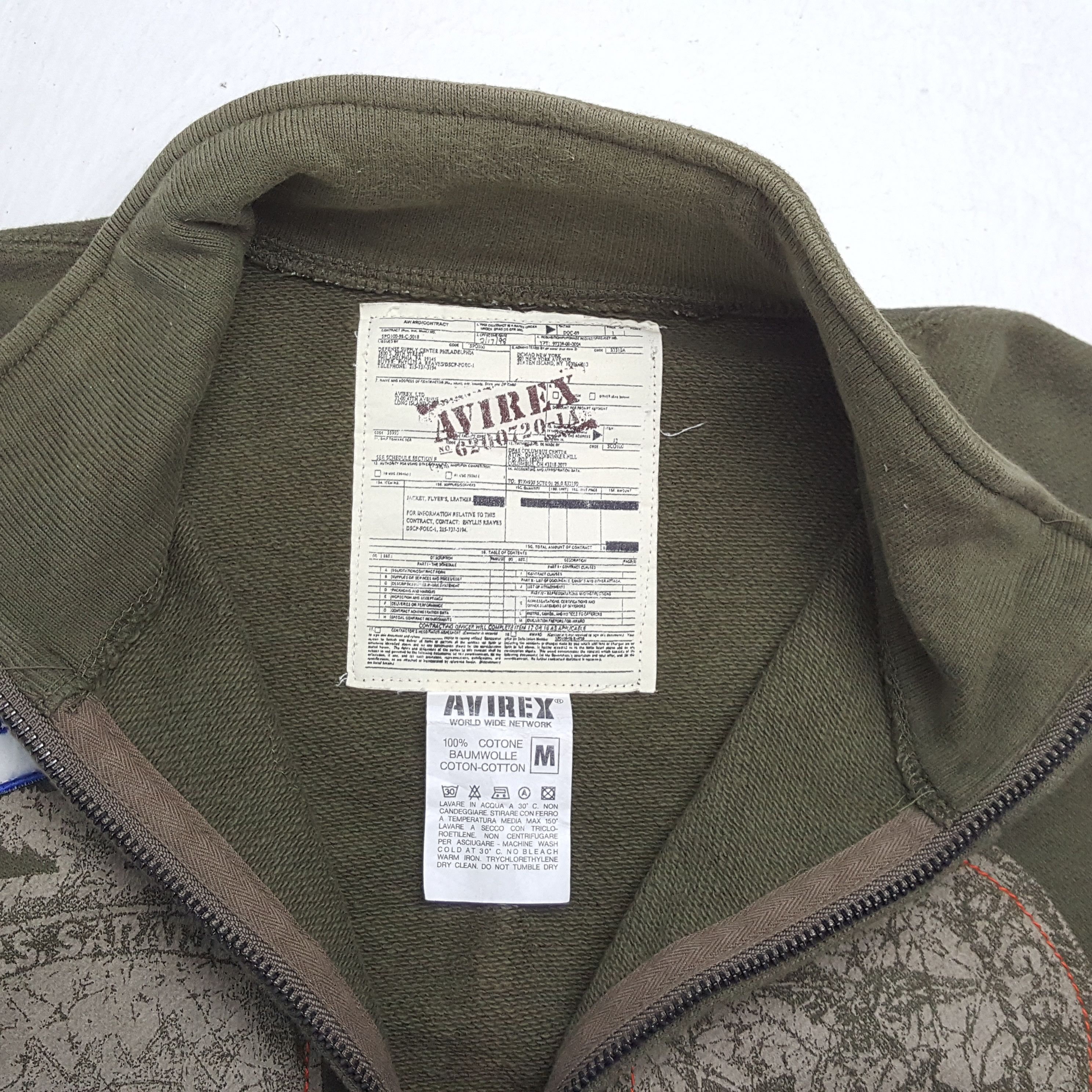 Avirex × Vintage AVIREX Corp Aerospace Sweater Jacket Size US M / EU 48-50 / 2 - 10 Thumbnail