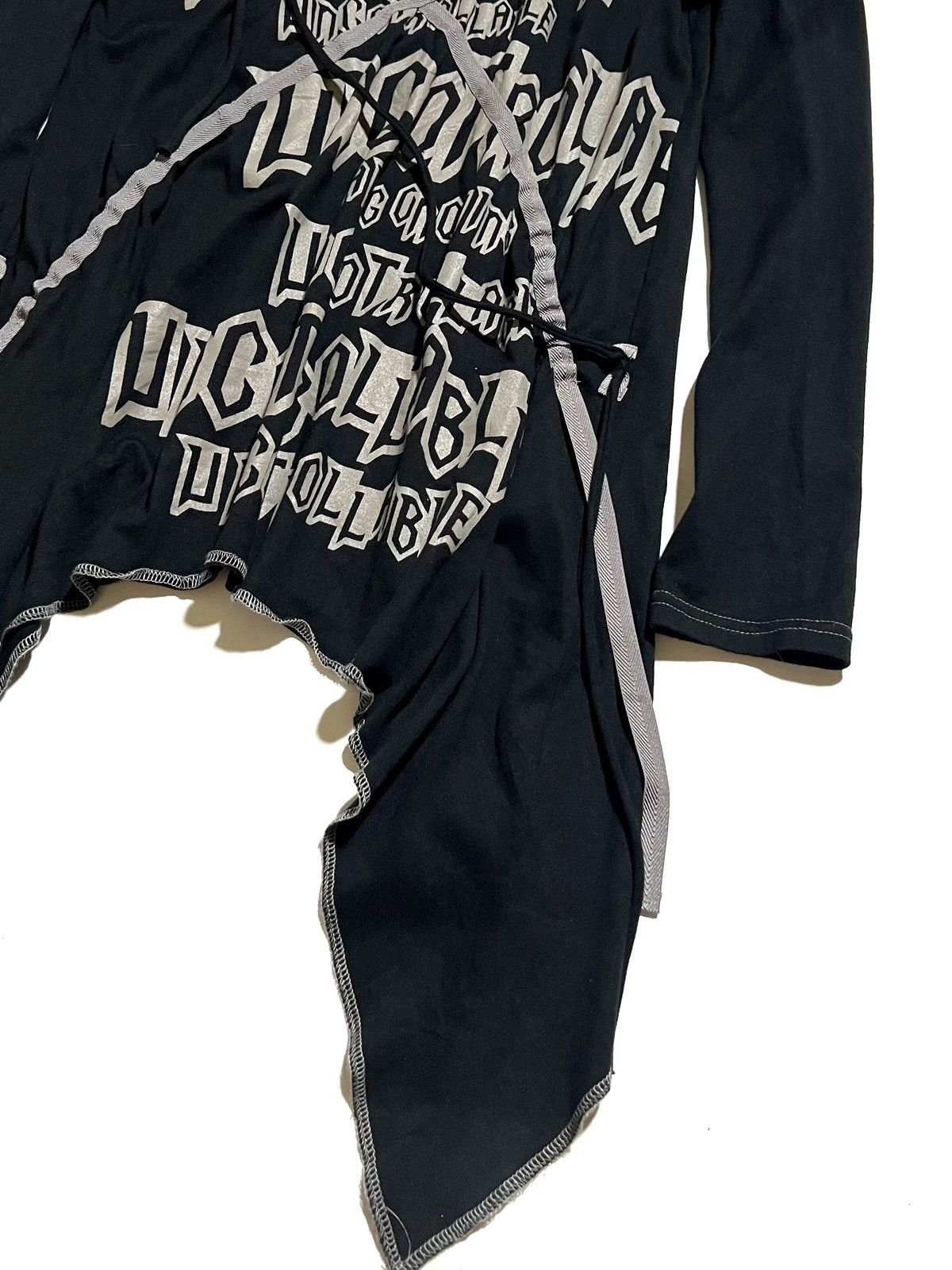 Japanese Brand Algonquins Japanese Punk Vkei Asym Unisex Long Sleeve y2k Size US S / EU 44-46 / 1 - 5 Thumbnail