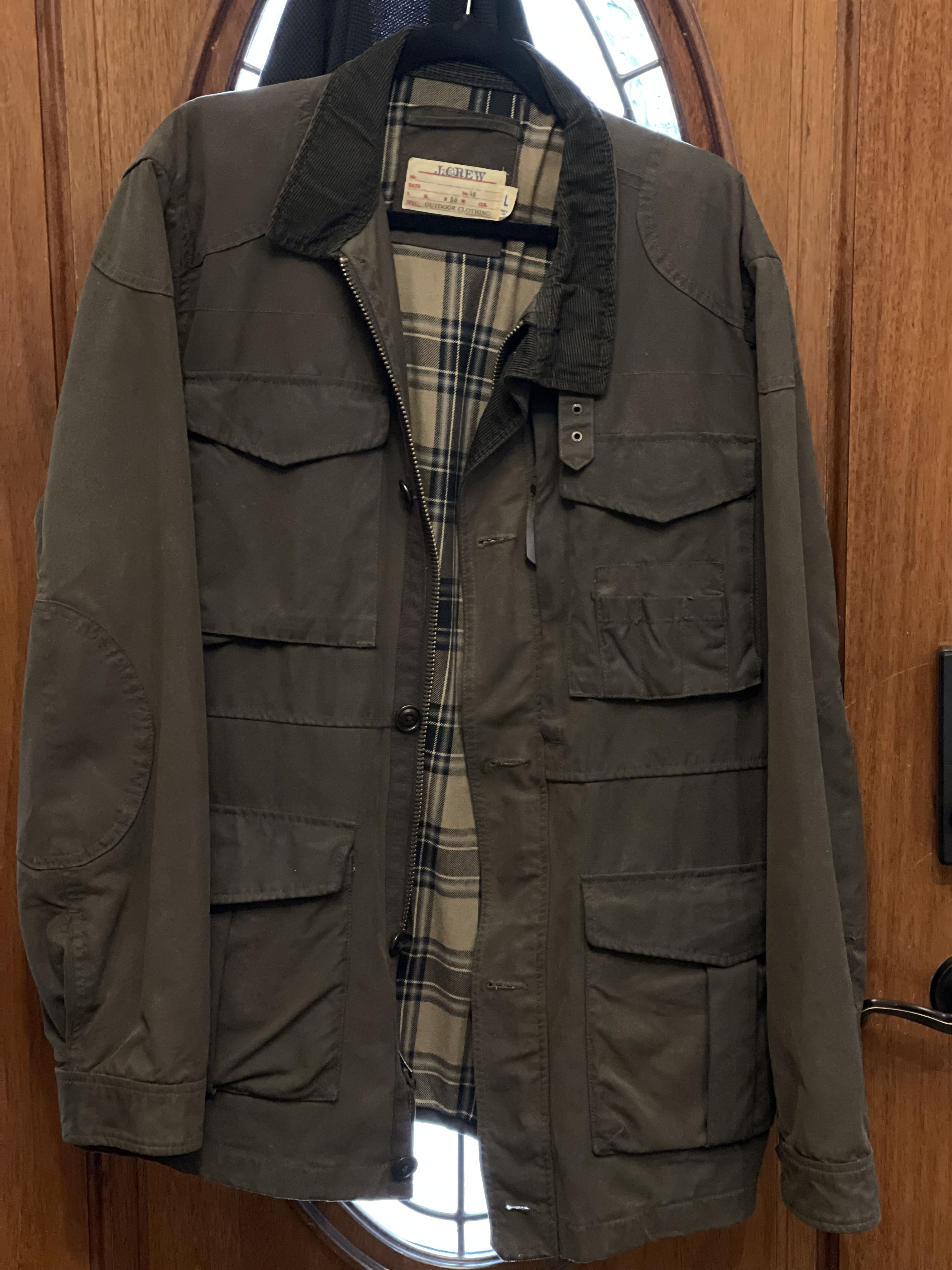 J.Crew J.Crew British Millerain Waxed Cotton Jacket Men’s Size L Size US L / EU 52-54 / 3 - 1 Thumbnail
