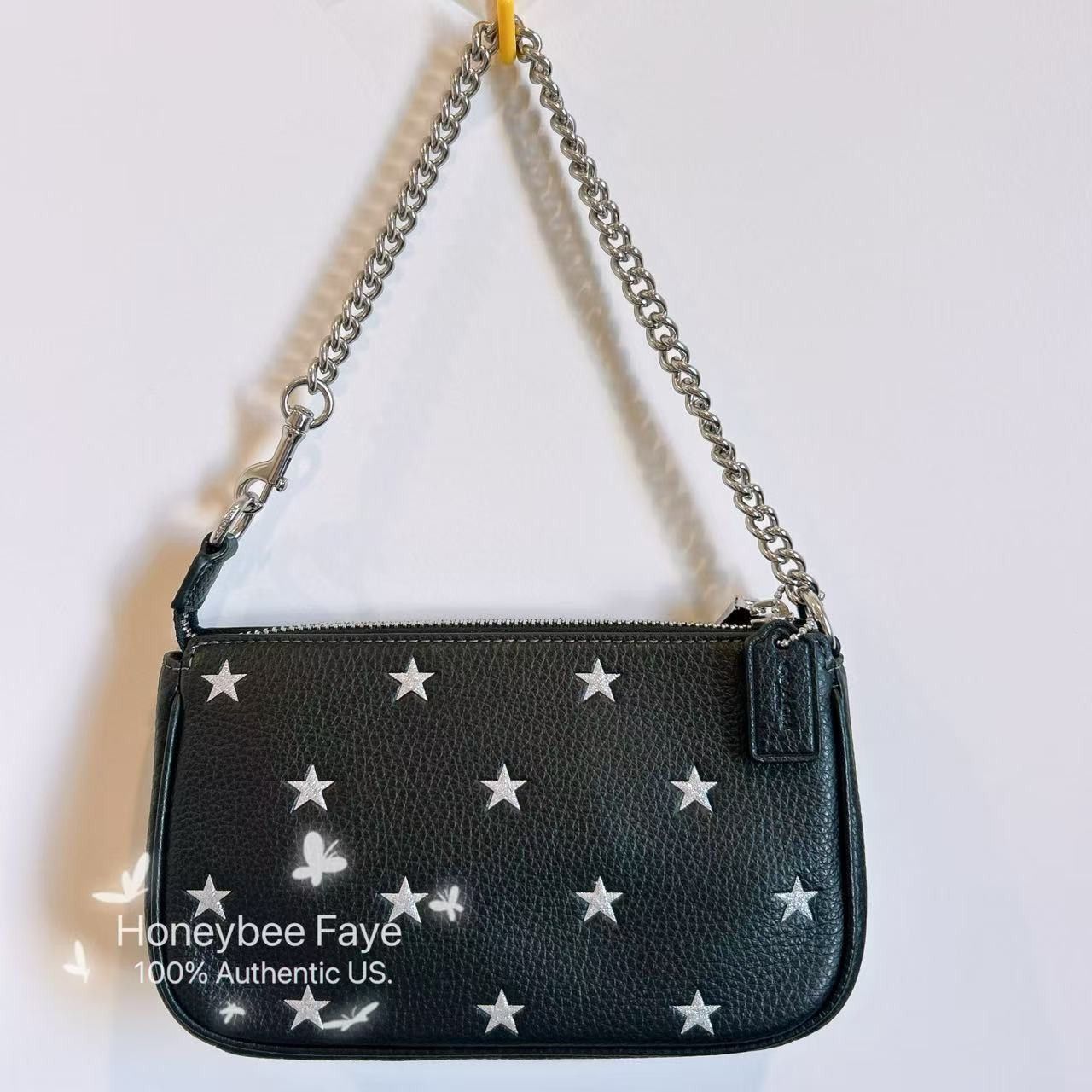 Coach Nolita 19 With Star Print CW409 plus extended chain Size ONE SIZE - 6 Thumbnail