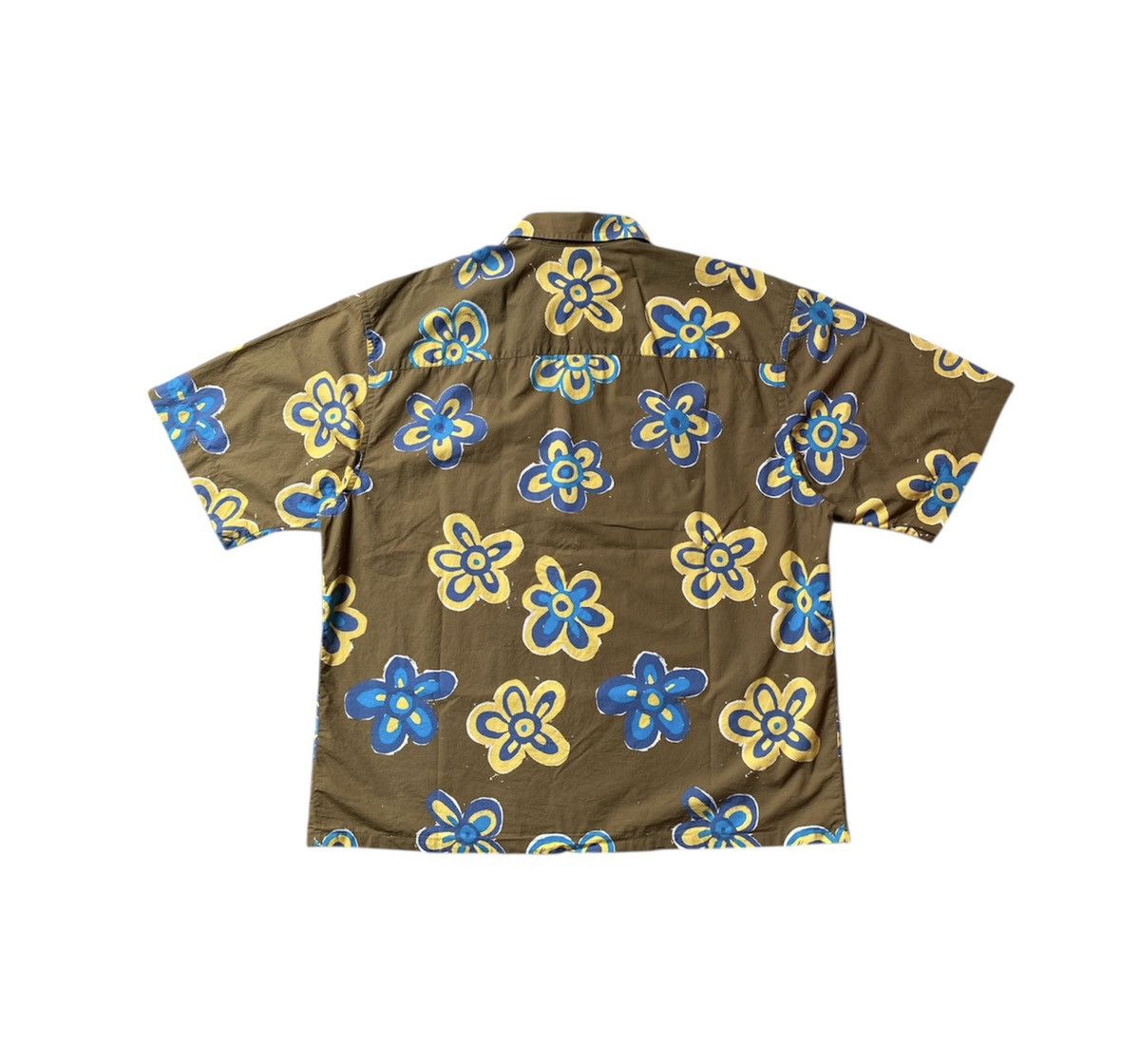 Marni × Uniqlo Uniqlo x Marni Open Collar Shirt Flower Olive Size US L / EU 52-54 / 3 - 2 Thumbnail