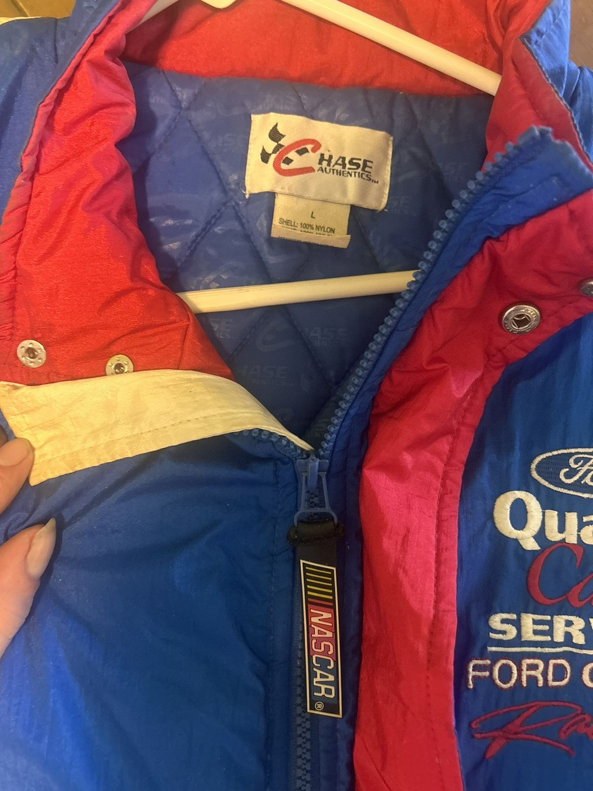 NASCAR 90’s Chase Ford Racing Robert Yates Bomber Size US L / EU 52-54 / 3 - 3 Thumbnail