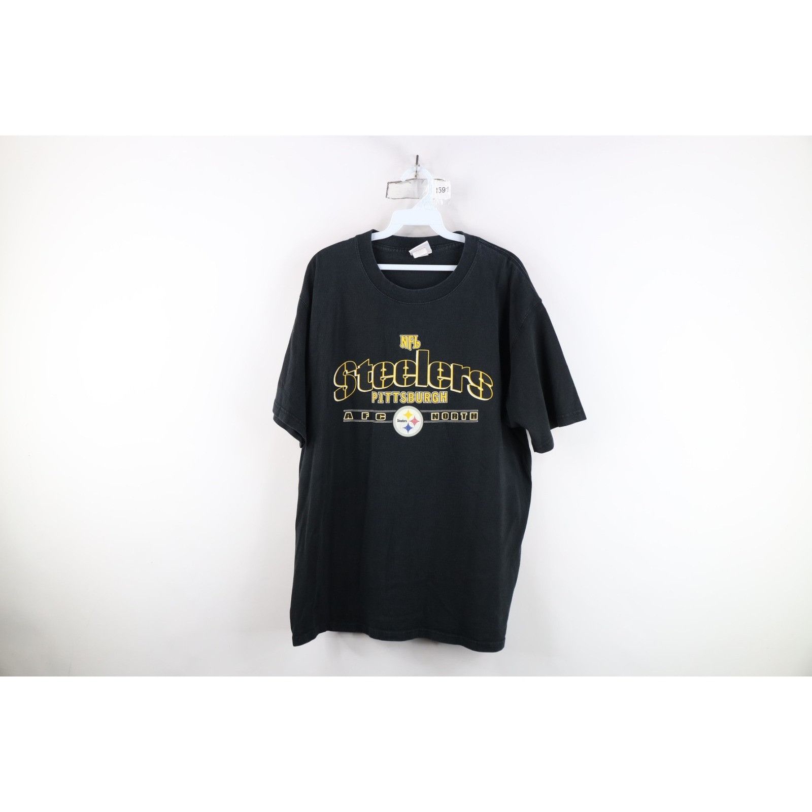 Vintage Vintage 90s Y2K Pittsburgh Steelers Football T-Shirt Size US L / EU 52-54 / 3 - 1 Thumbnail