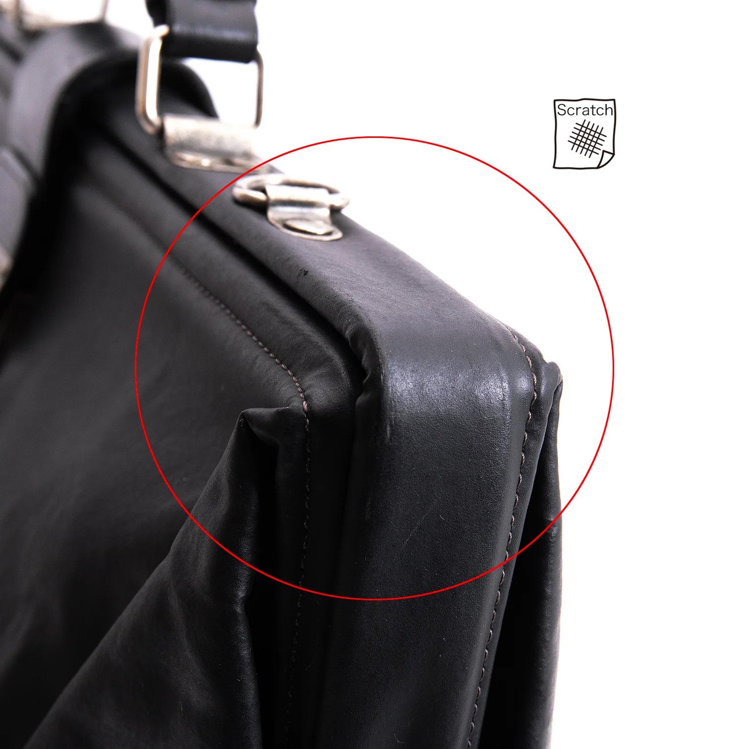 Jean Paul Gaultier Coated Doctor Bag in Black Size ONE SIZE - 8 Thumbnail
