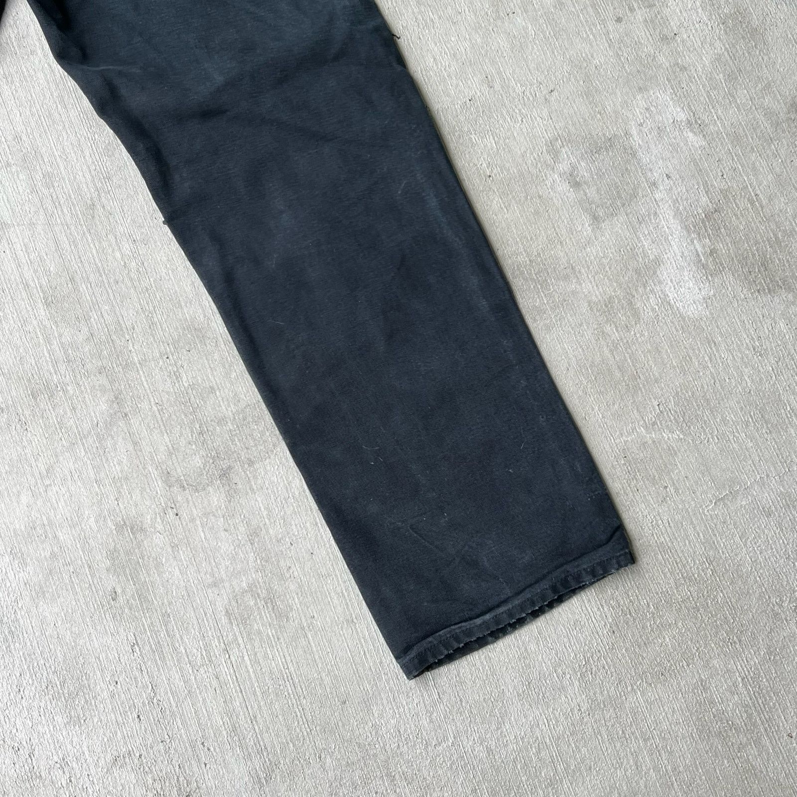 Carhartt × Vintage Carhartt faded black double knee work wear carpenter pants Size US 31 - 11 Thumbnail