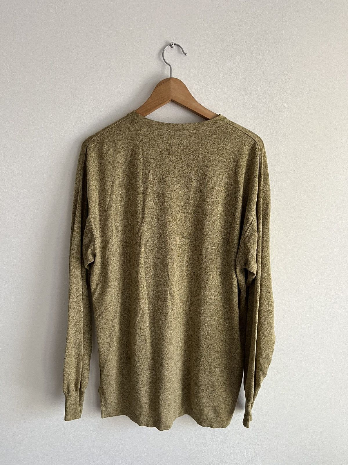 Ermenegildo Zegna Ermenegildo Zegna Woven Acid Yellow Minimalist Acne Size US M / EU 48-50 / 2 - 2 Thumbnail