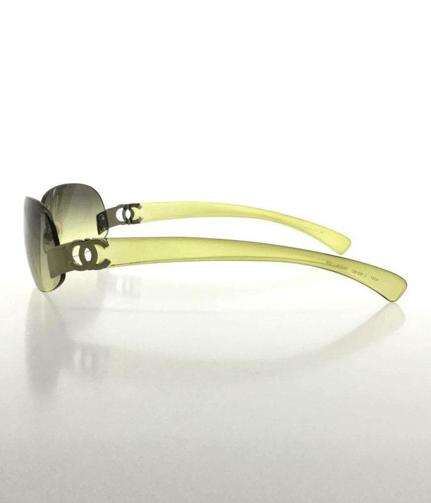 Chanel Chanel Sunglasses 4037 Rhinestone CC 4017 Rimless Vintage Size ONE SIZE - 2 Thumbnail