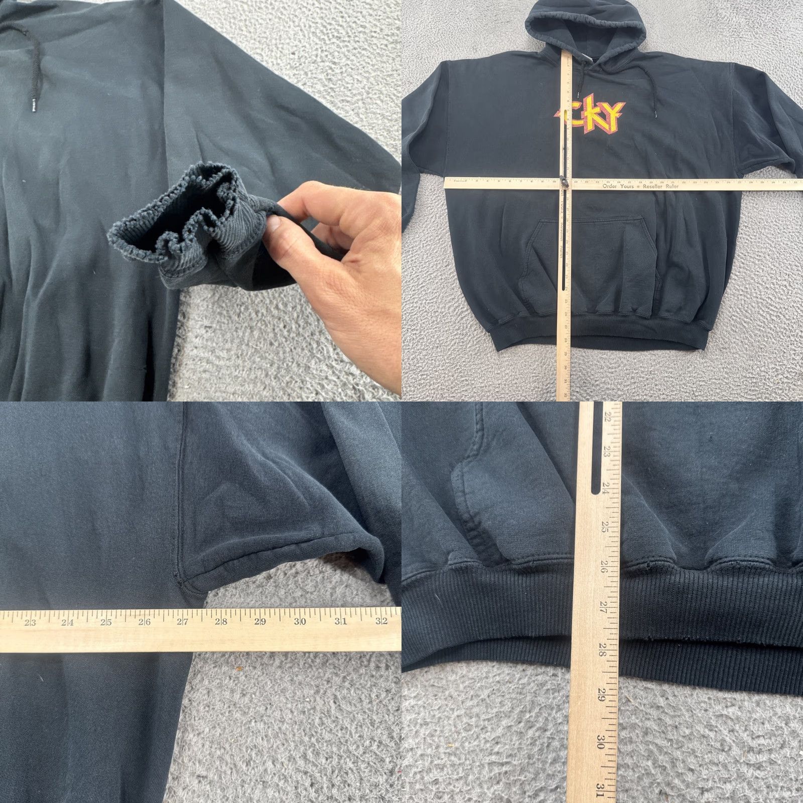 Gildan VINTAGE CKY Camp Kill Yourself Jackass Bam Margera Hoodie Sweatshirt 2XL Skater Size US XXL / EU 58 / 5 - 8 Thumbnail