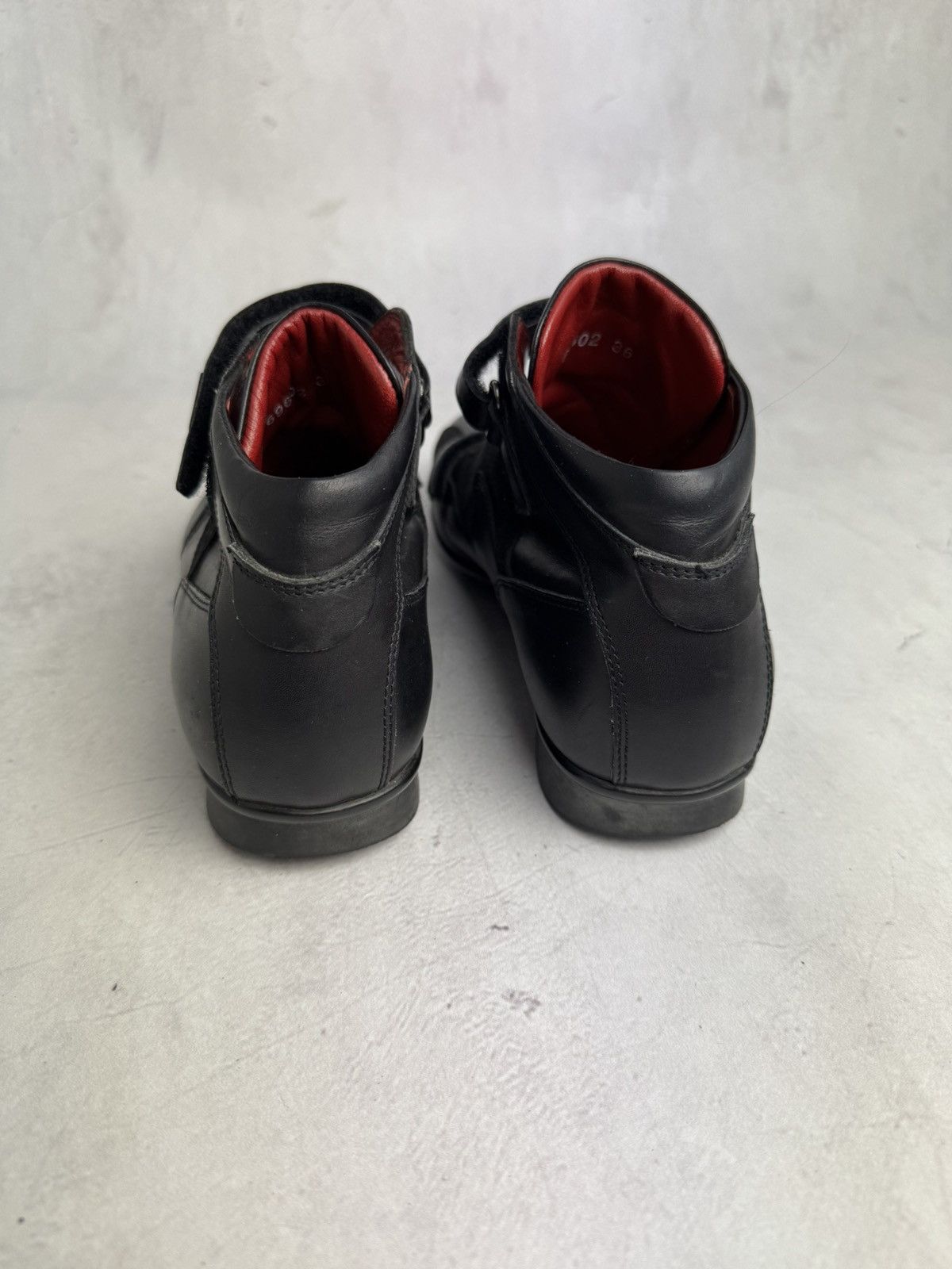 Paciotti Cesare Paciotti Leather Strap Sneakers Black Size US 6 / IT 36 - 8 Thumbnail