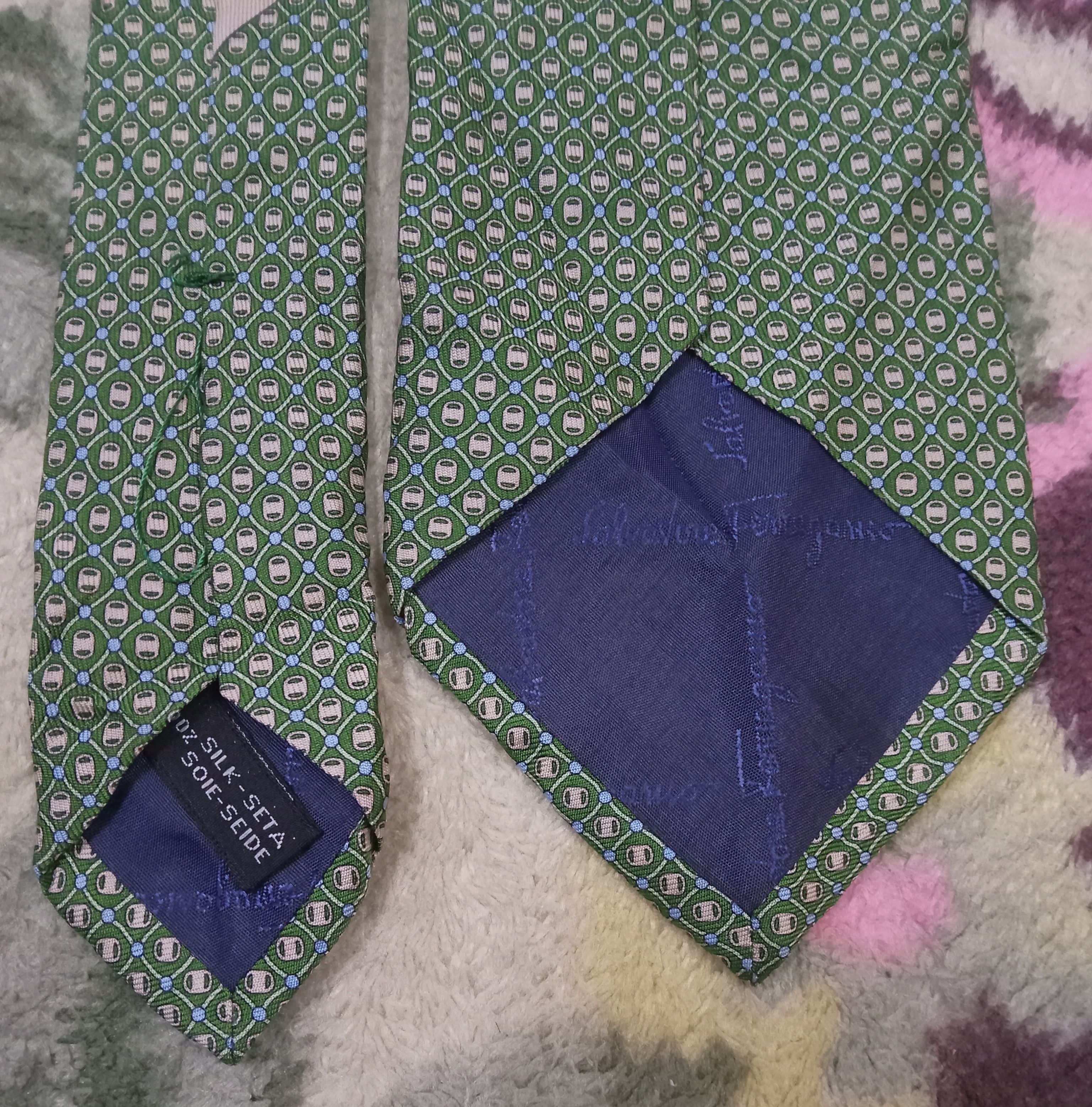 Salvatore Ferragamo Salvatore Ferragamo Neck Tie Size ONE SIZE - 4 Thumbnail