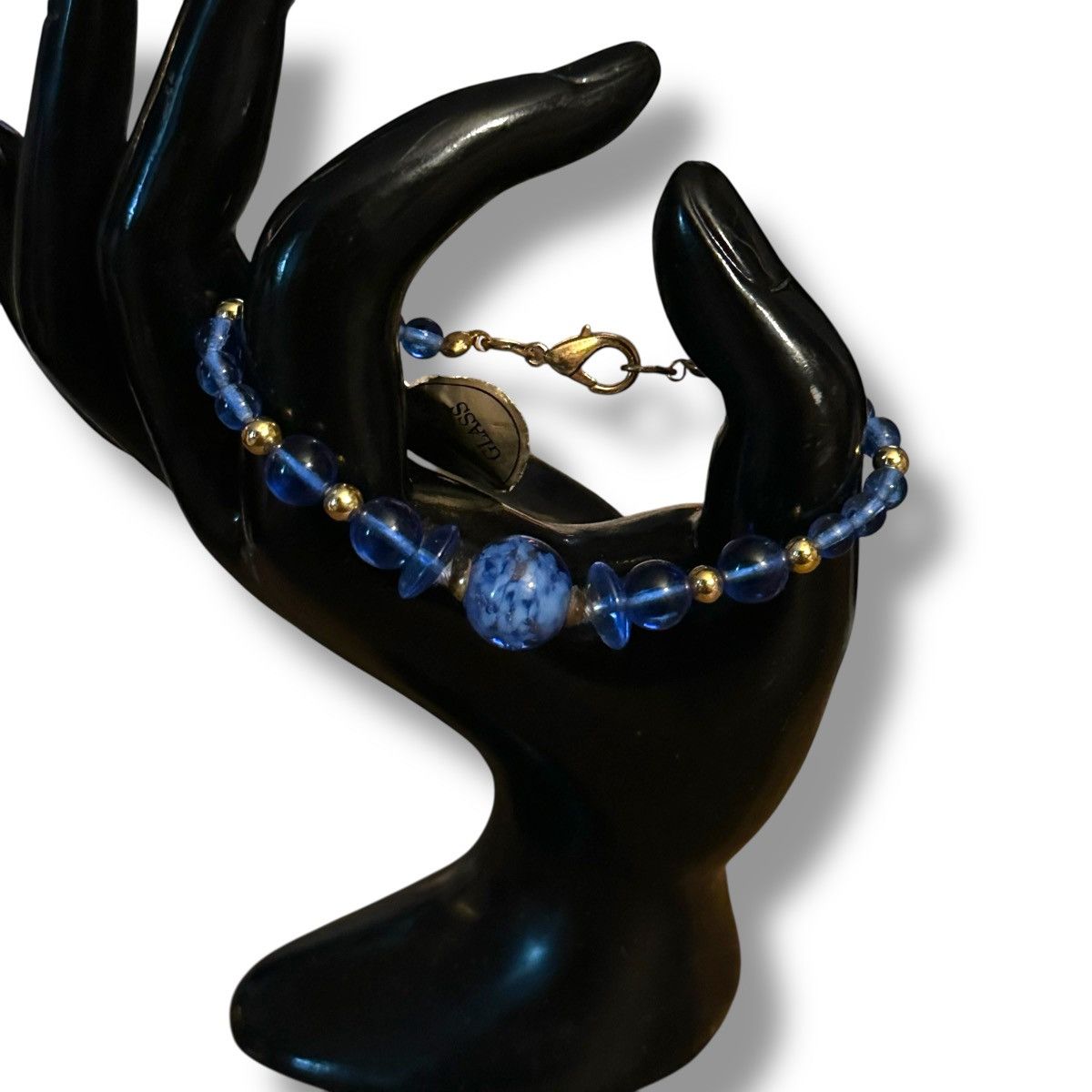 Other Blue Venetian glass bead bracelet Size ONE SIZE - 2 Thumbnail