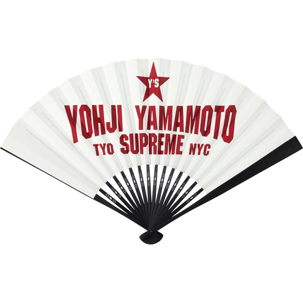 Supreme Y's by Yohji Yamamoto Hand Fan