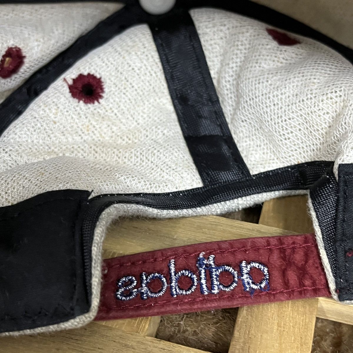 Adidas × Vintage Vintage Adidas Trefoil 1990s Japan Snap Back Hat Size ONE SIZE - 17 Thumbnail