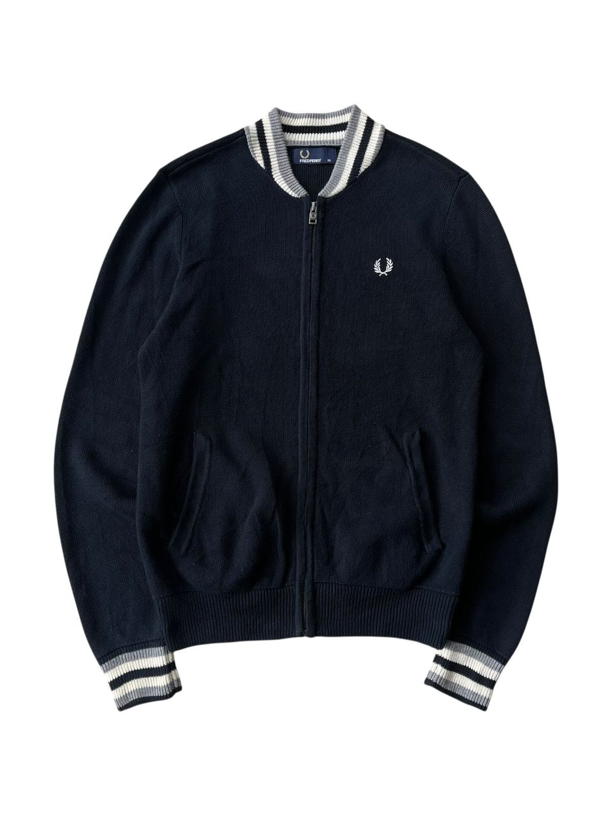 Fred Perry Fred Perry Zip Up Knited Size US S / EU 44-46 / 1 - 1 Thumbnail