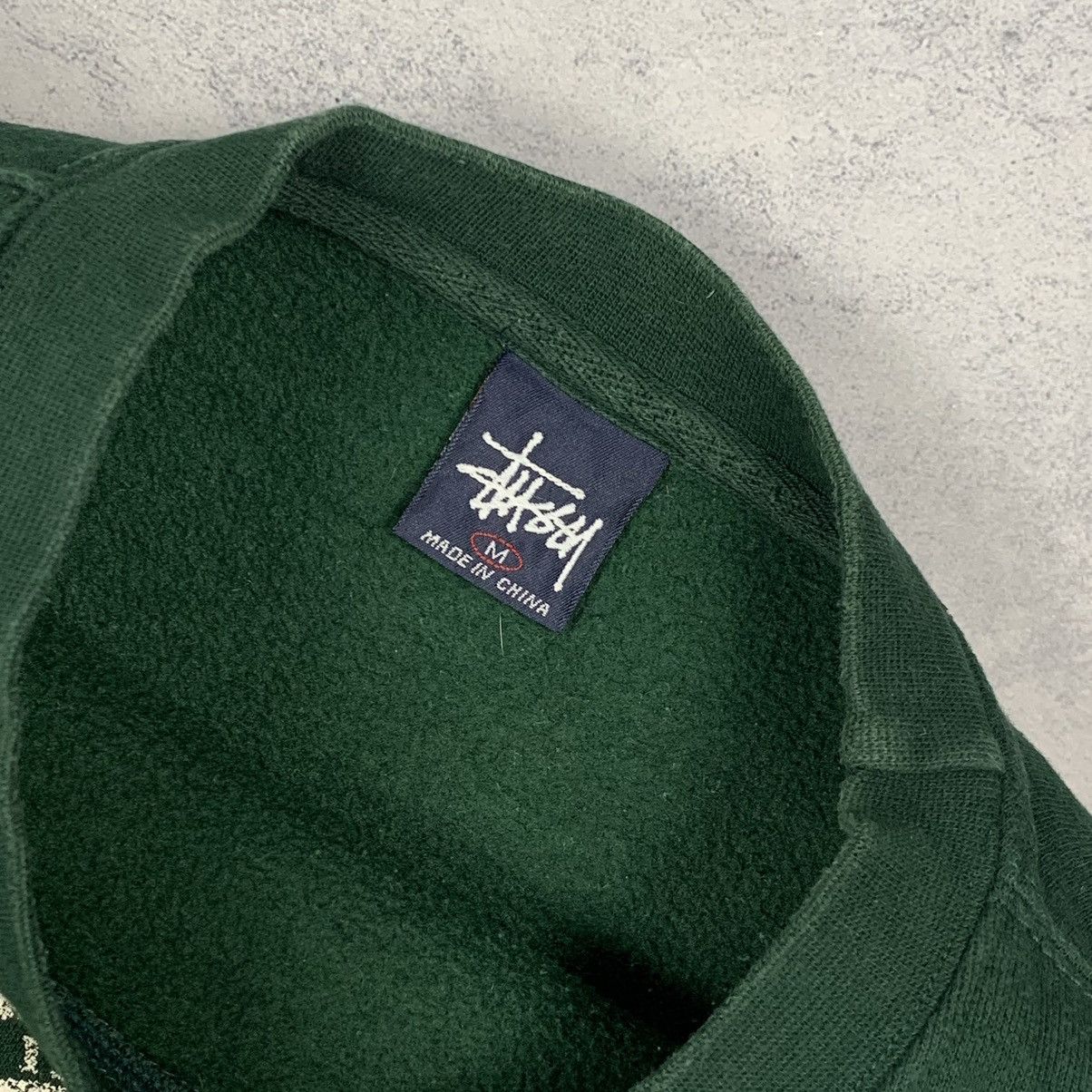 Stussy 🎱 Vintage Stussy International 1980 Sweatshirt Size M Green Size US M / EU 48-50 / 2 - 6 Thumbnail